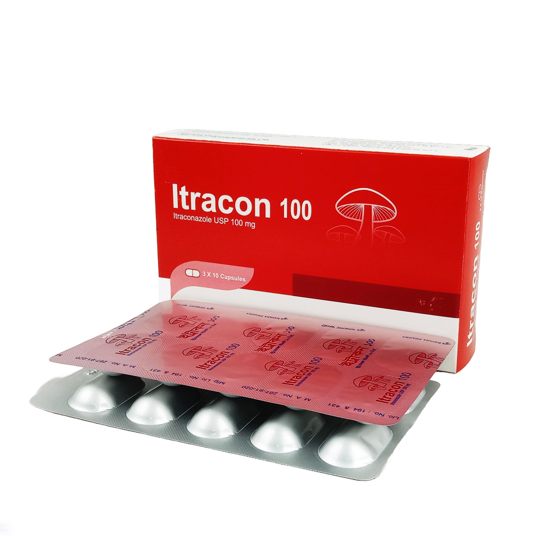 Itracon 100mg Capsule