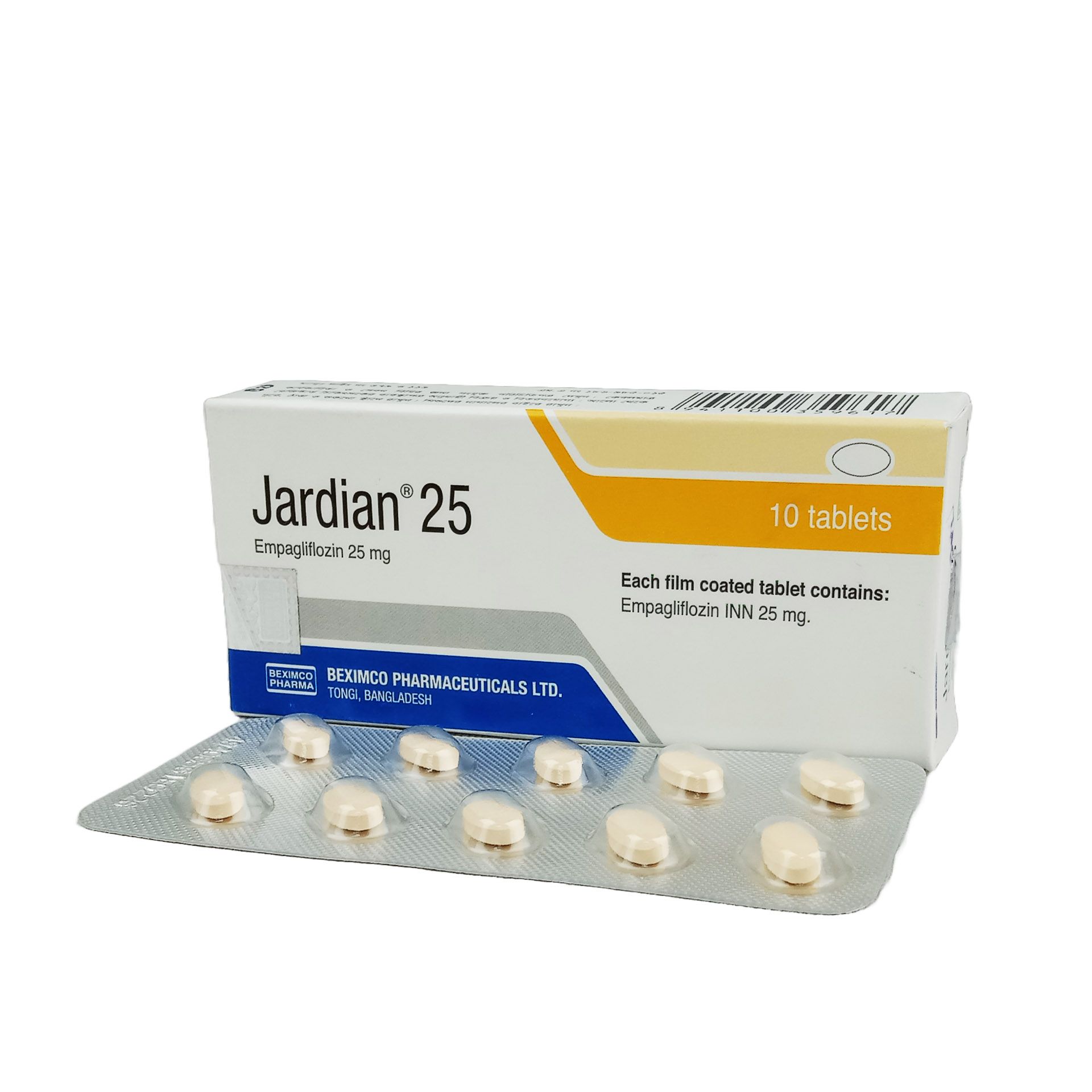 Jardian 25mg Tablet