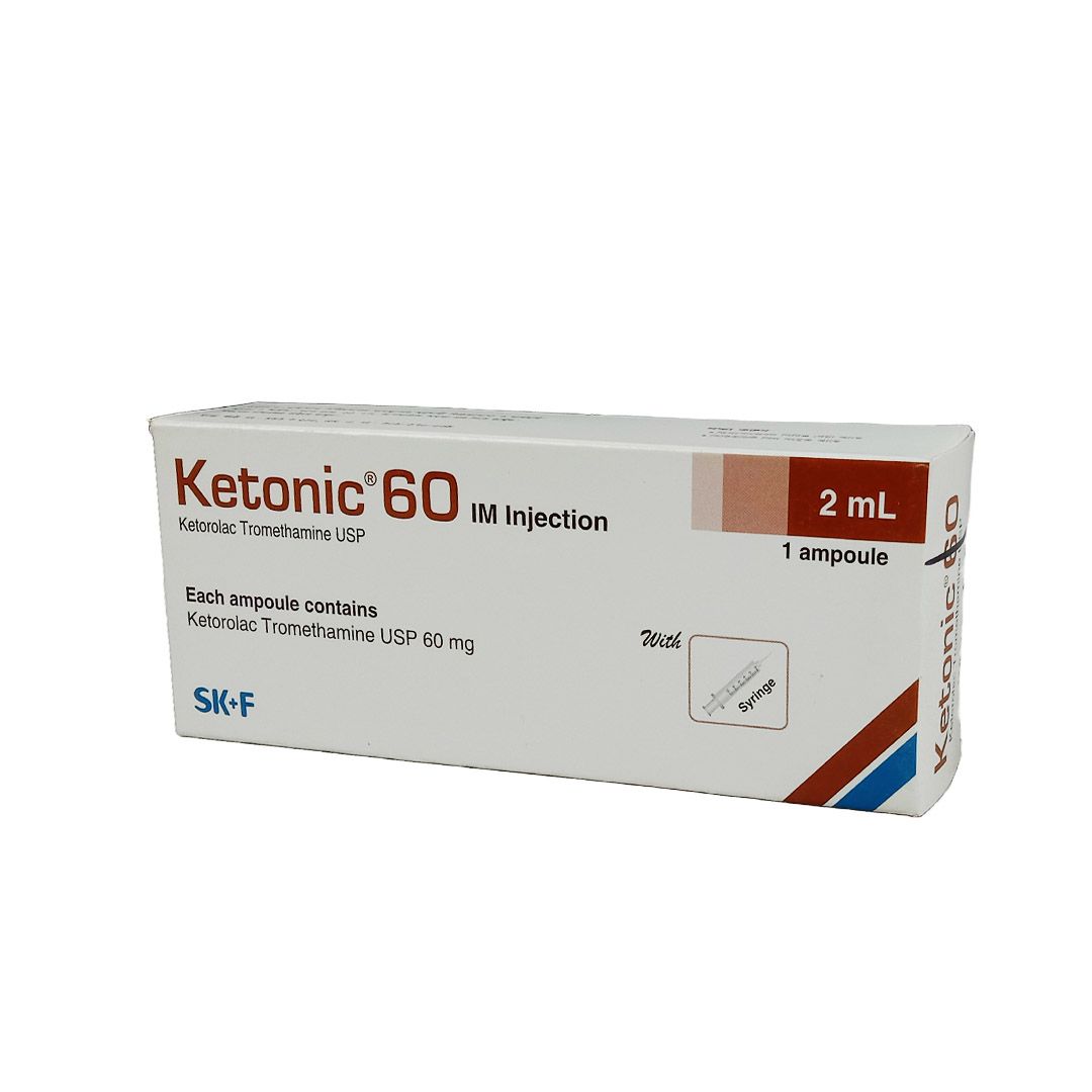 Ketonic 60mg/2ml Injection
