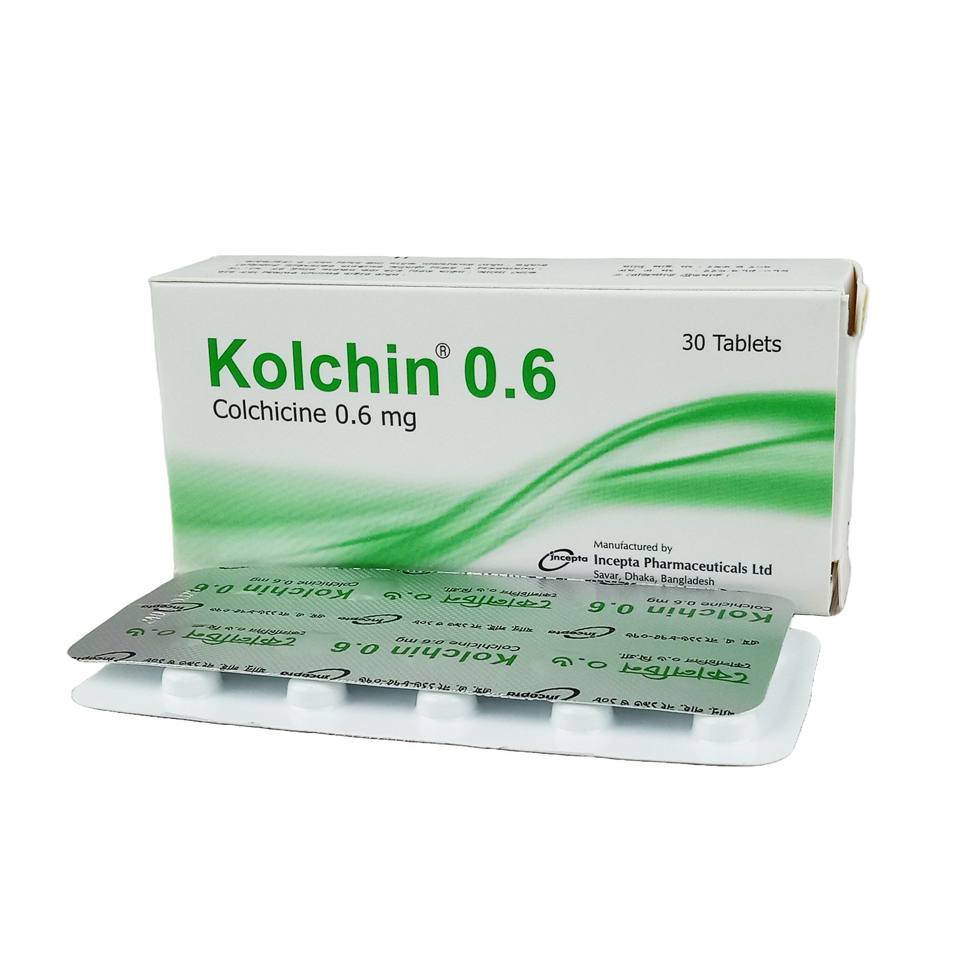 Kolchin 0.6 0.6mg Tablet
