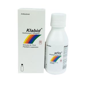 Klabid 125mg/5ml Powder for Suspension