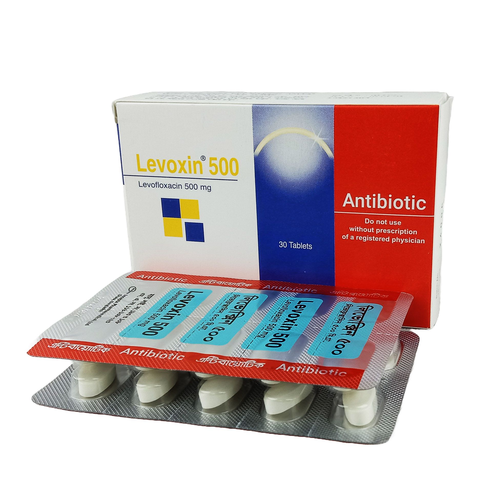 Levoxin 500mg Tablet
