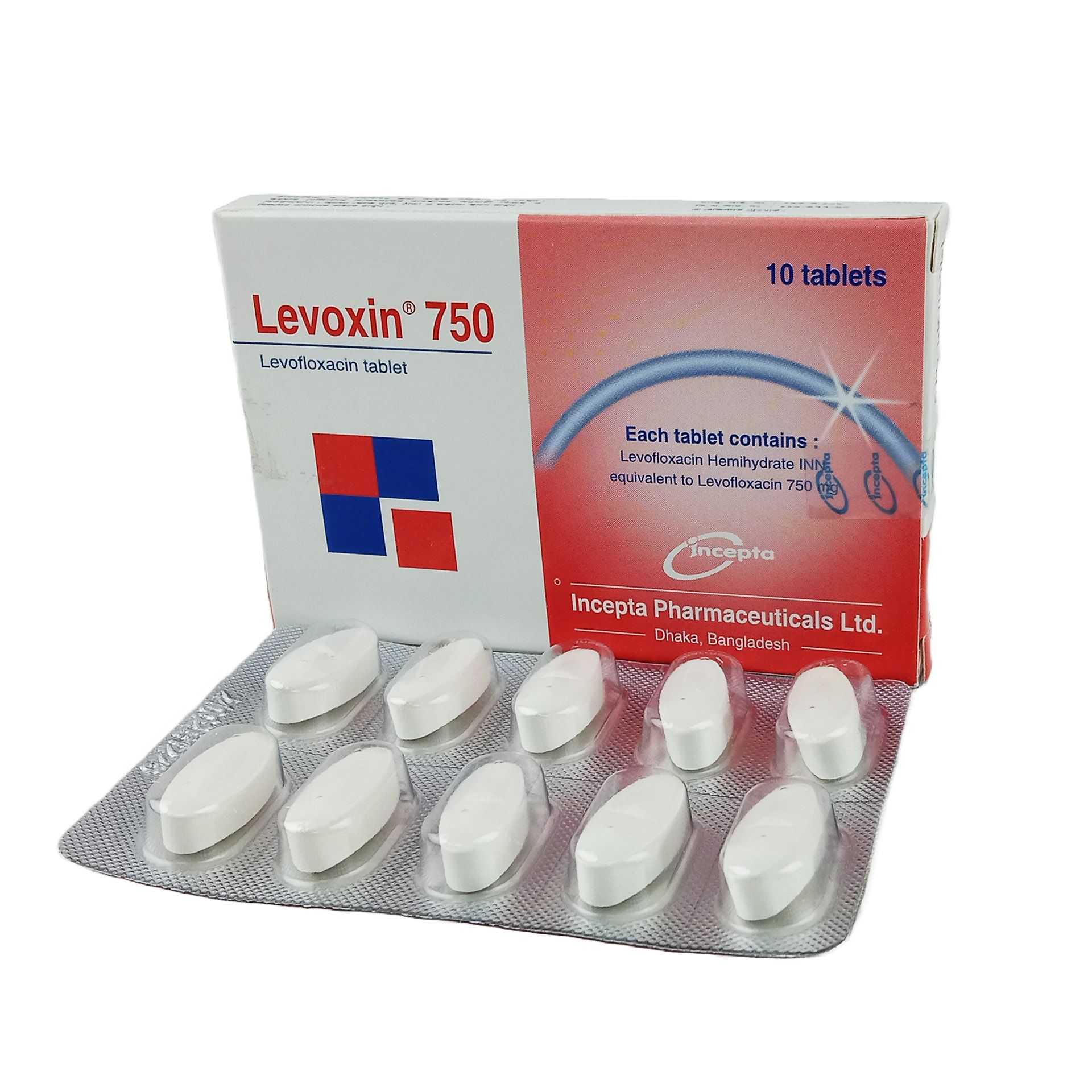 Levoxin 750mg Tablet