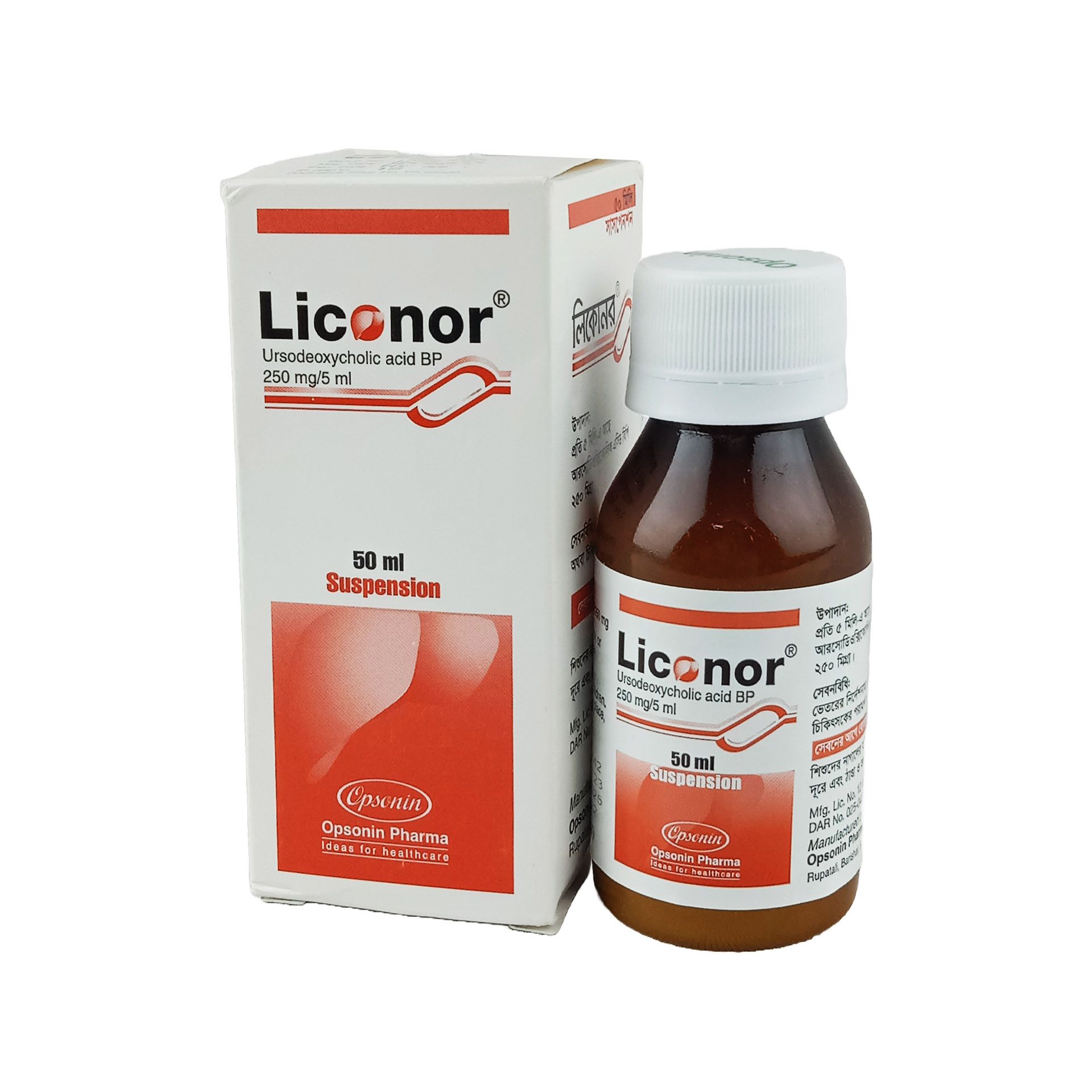 Liconor 250mg/5ml Syrup