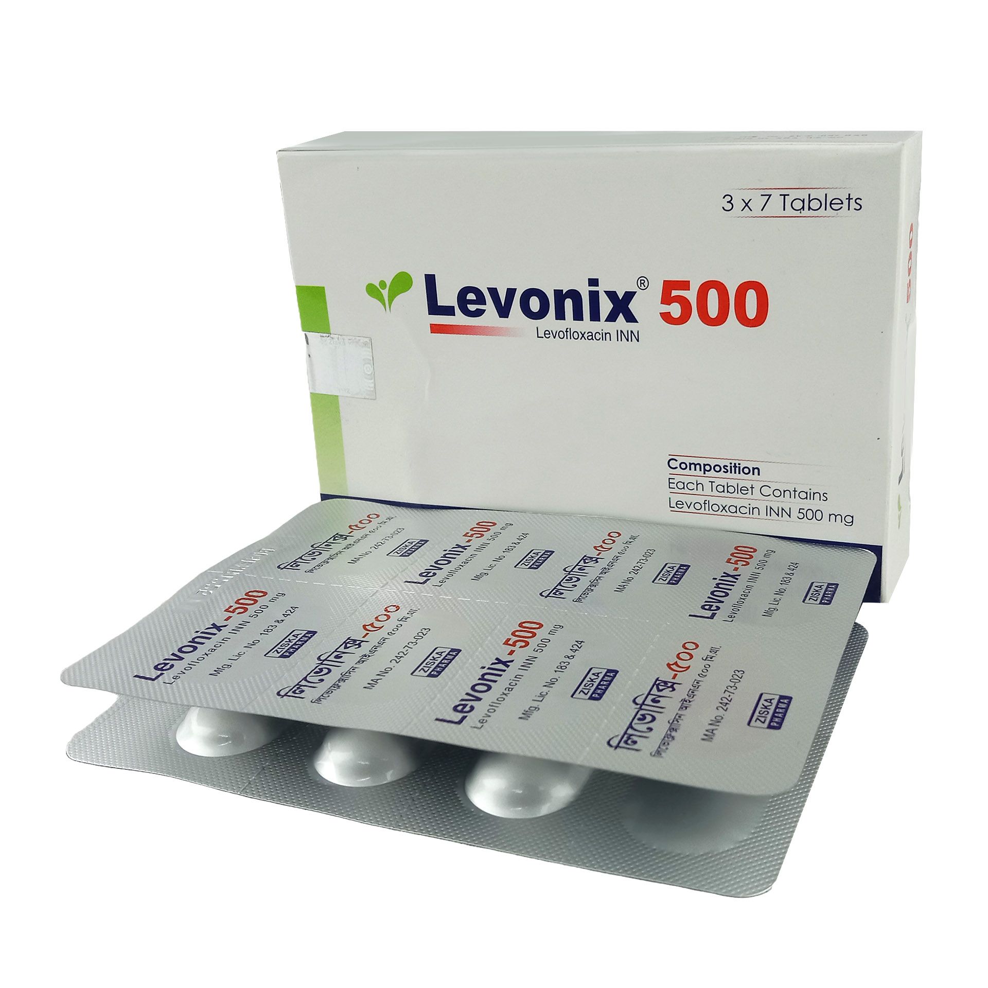 Levonix 500mg Tablet