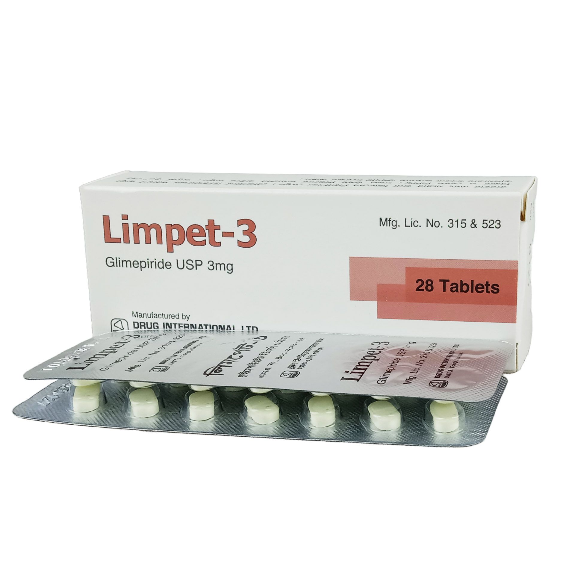 Limpet 3mg Tablet