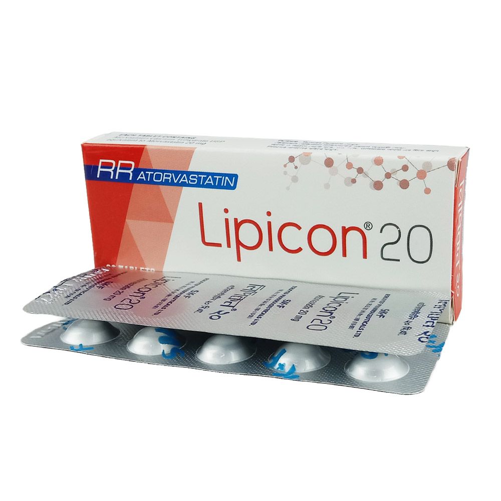 Lipicon 20mg Tablet