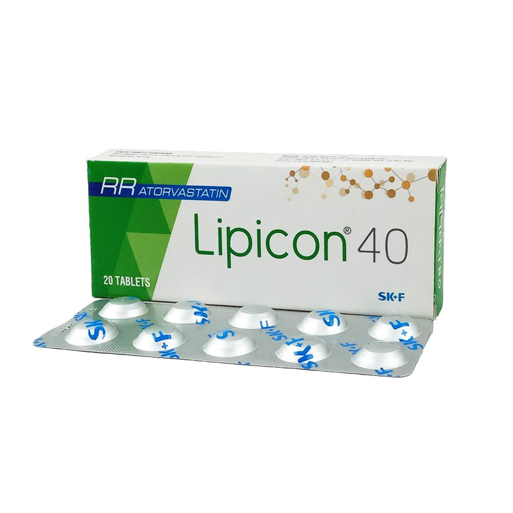 Lipicon 40mg Tablet