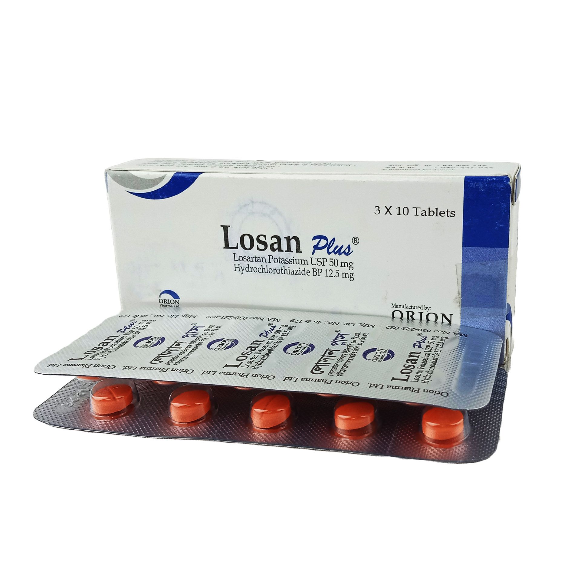 Losan Plus 50 12.5mg+50mg Tablet