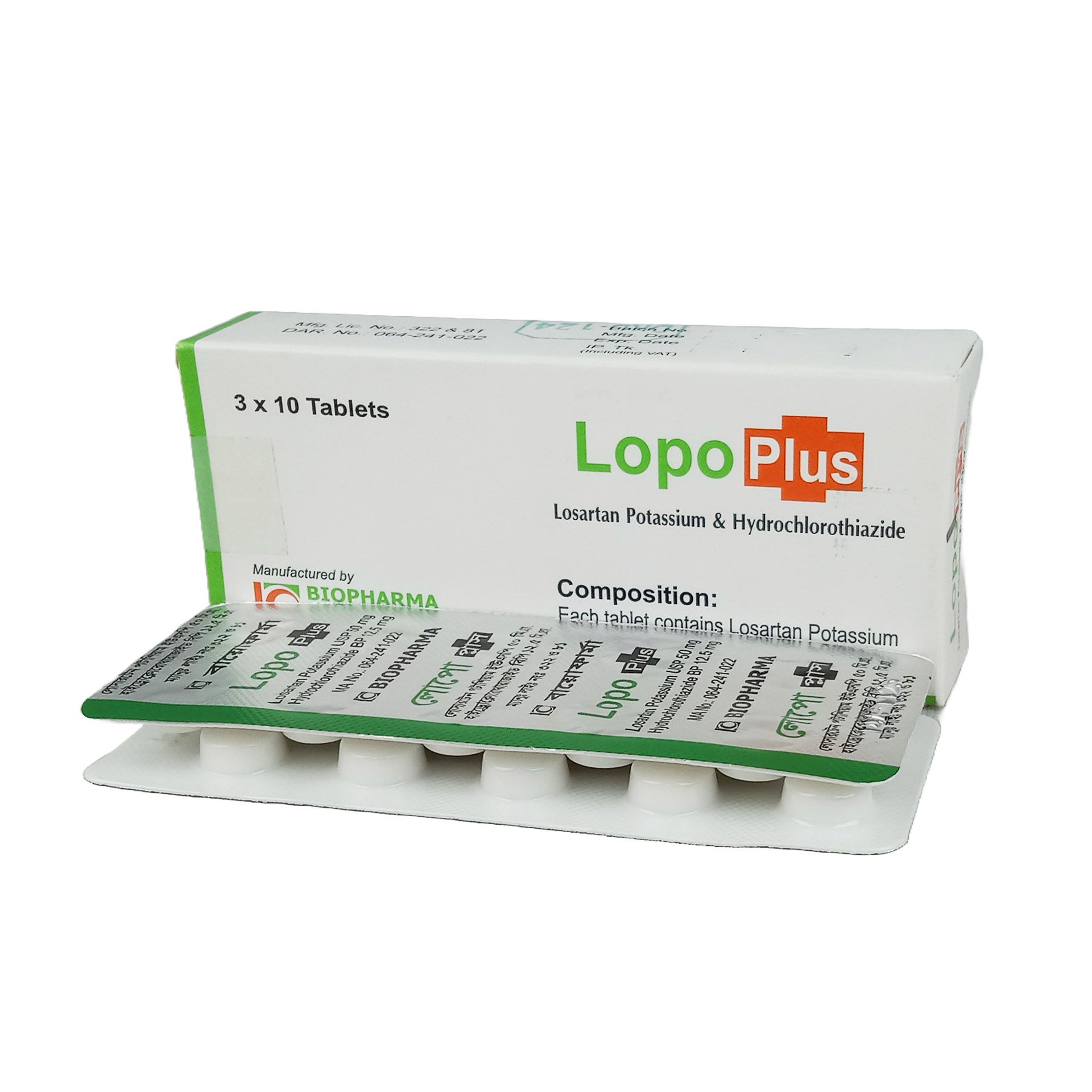 Lopo Plus 50 12.5mg+50mg Tablet