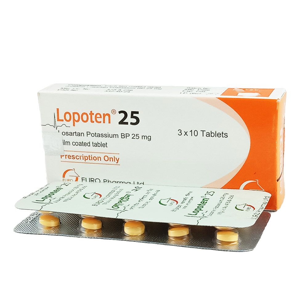 Lopoten 25mg Tablet