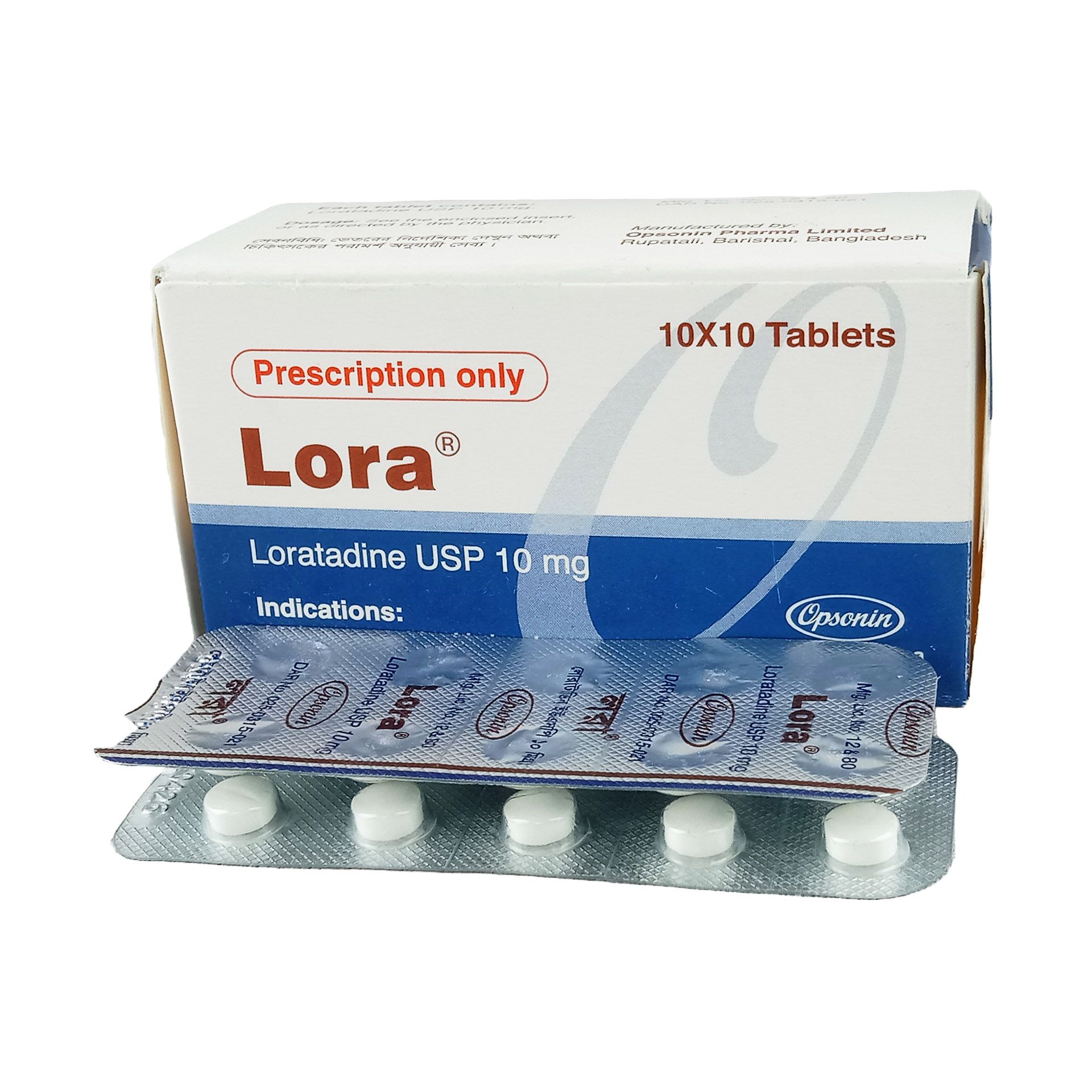 Lora 10mg Tablet
