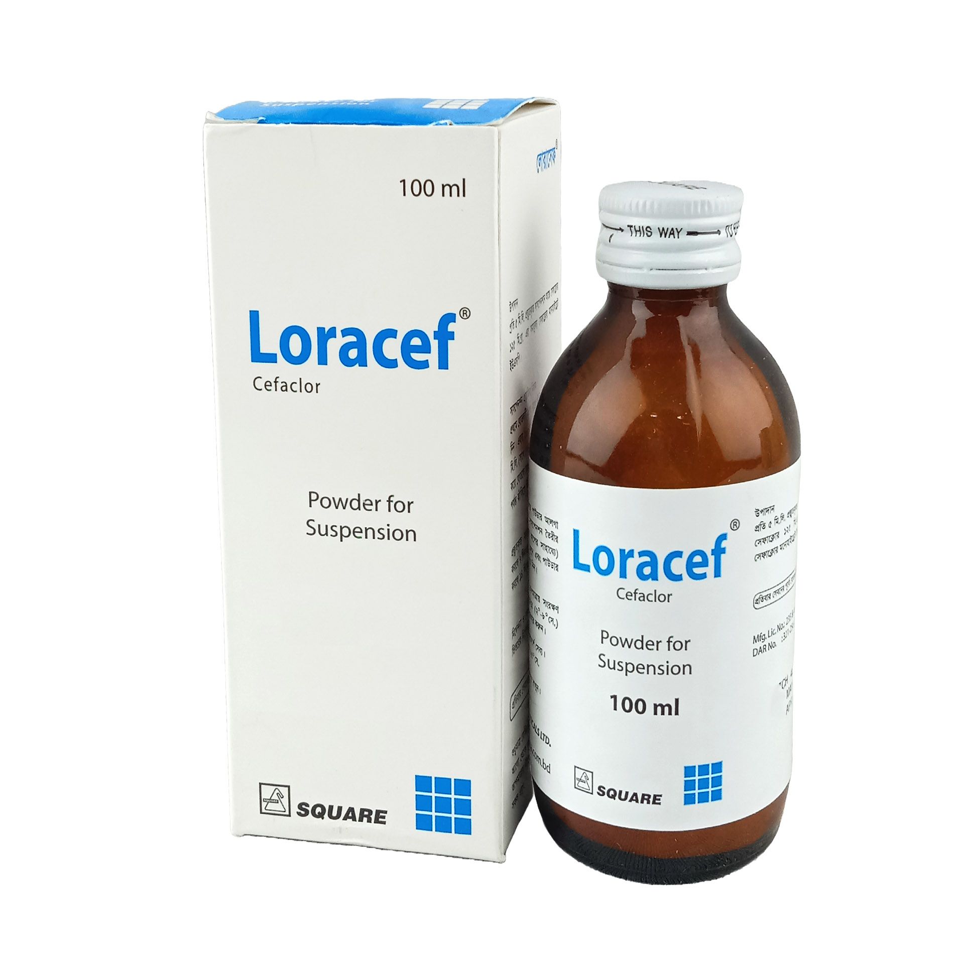 Loracef 125mg/5ml Powder for Suspension