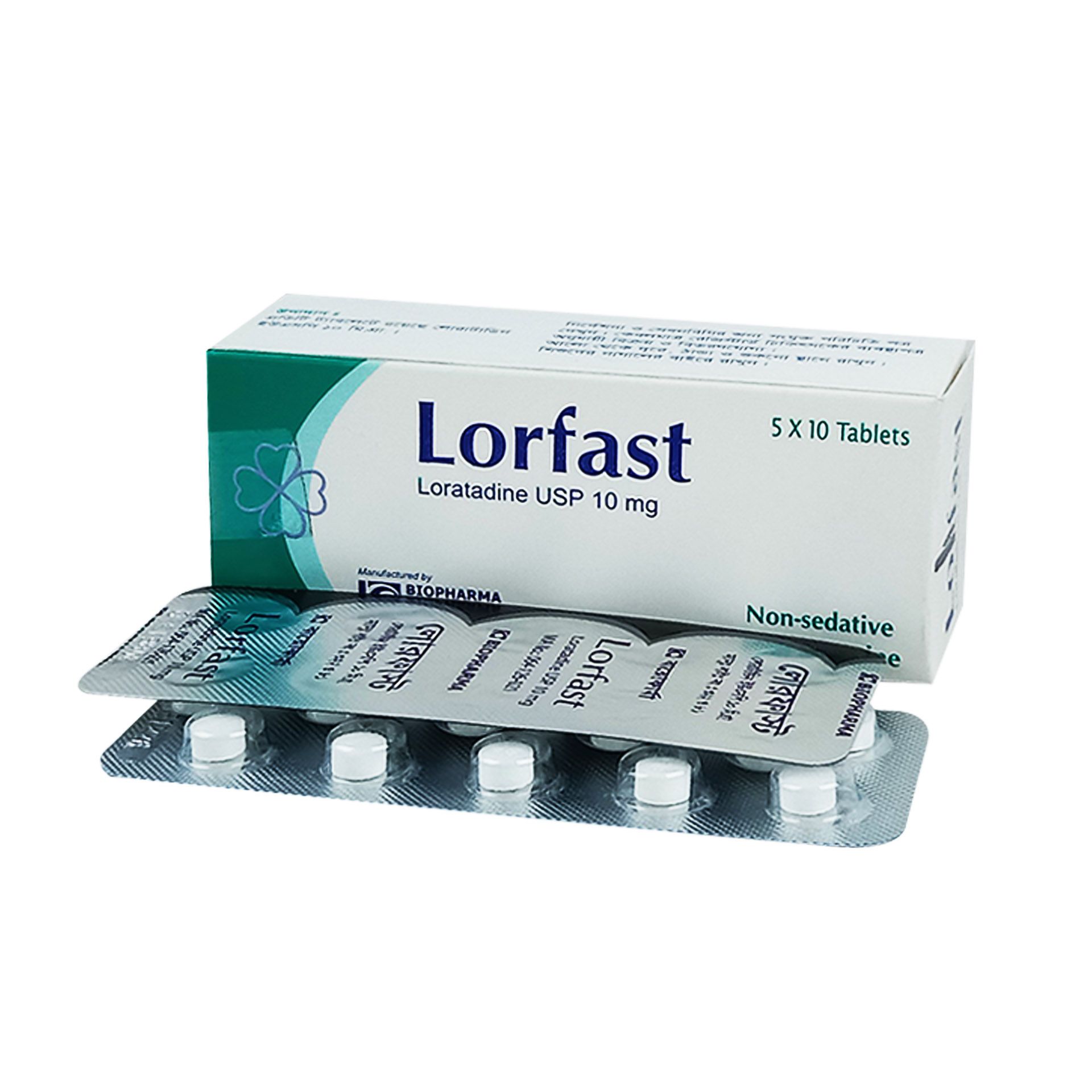 Lorfast 10mg Tablet
