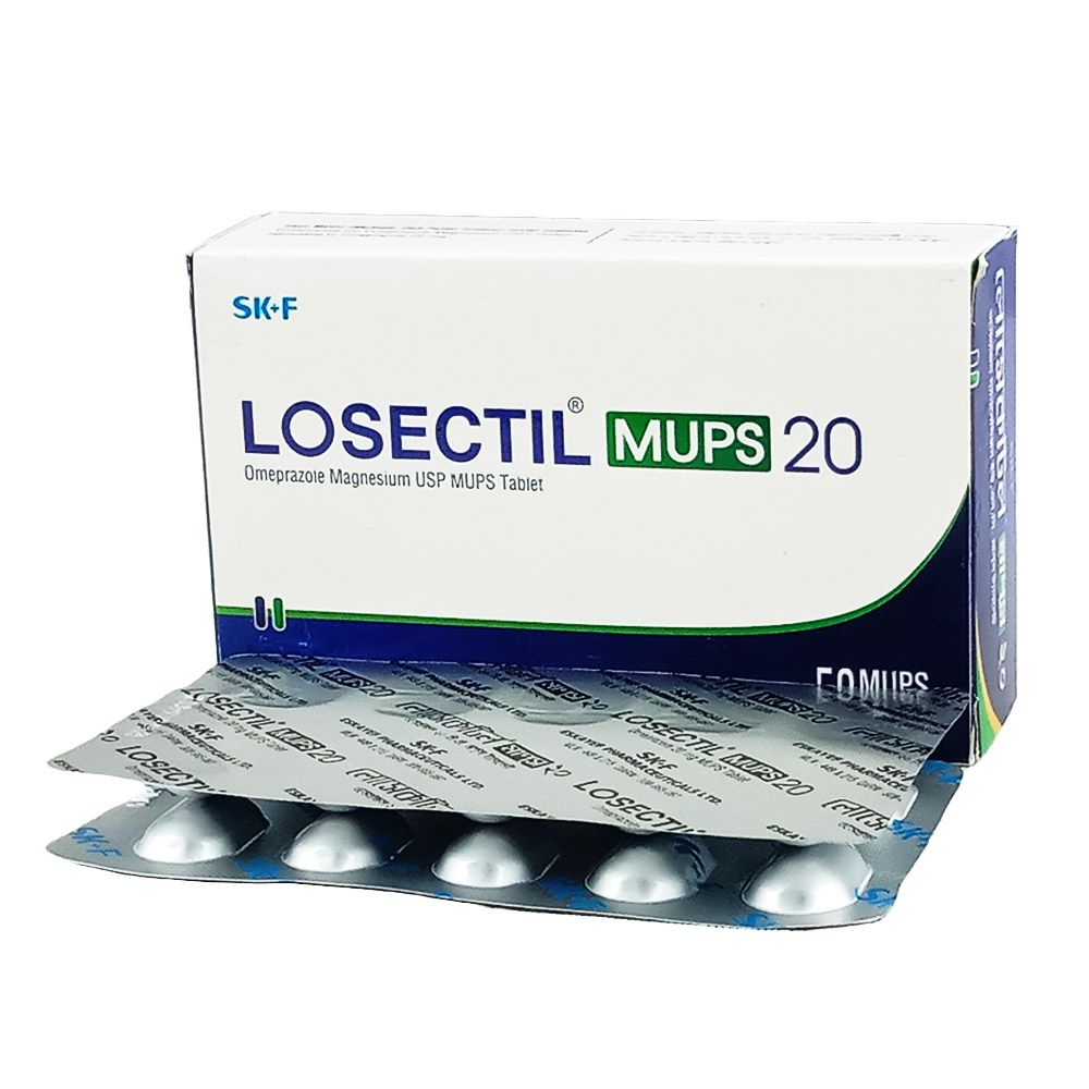Losectil Mups 20mg Tablet