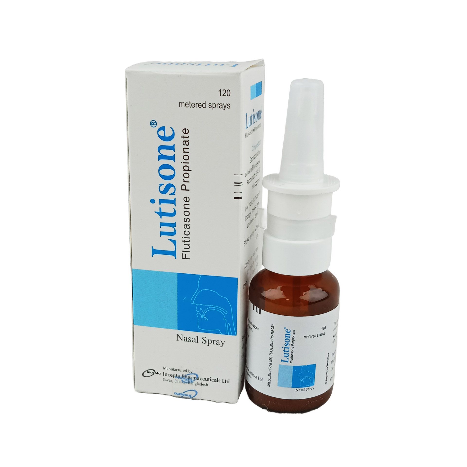 Lutisone Nasal Spray 50mcg/spray Nasal Spray