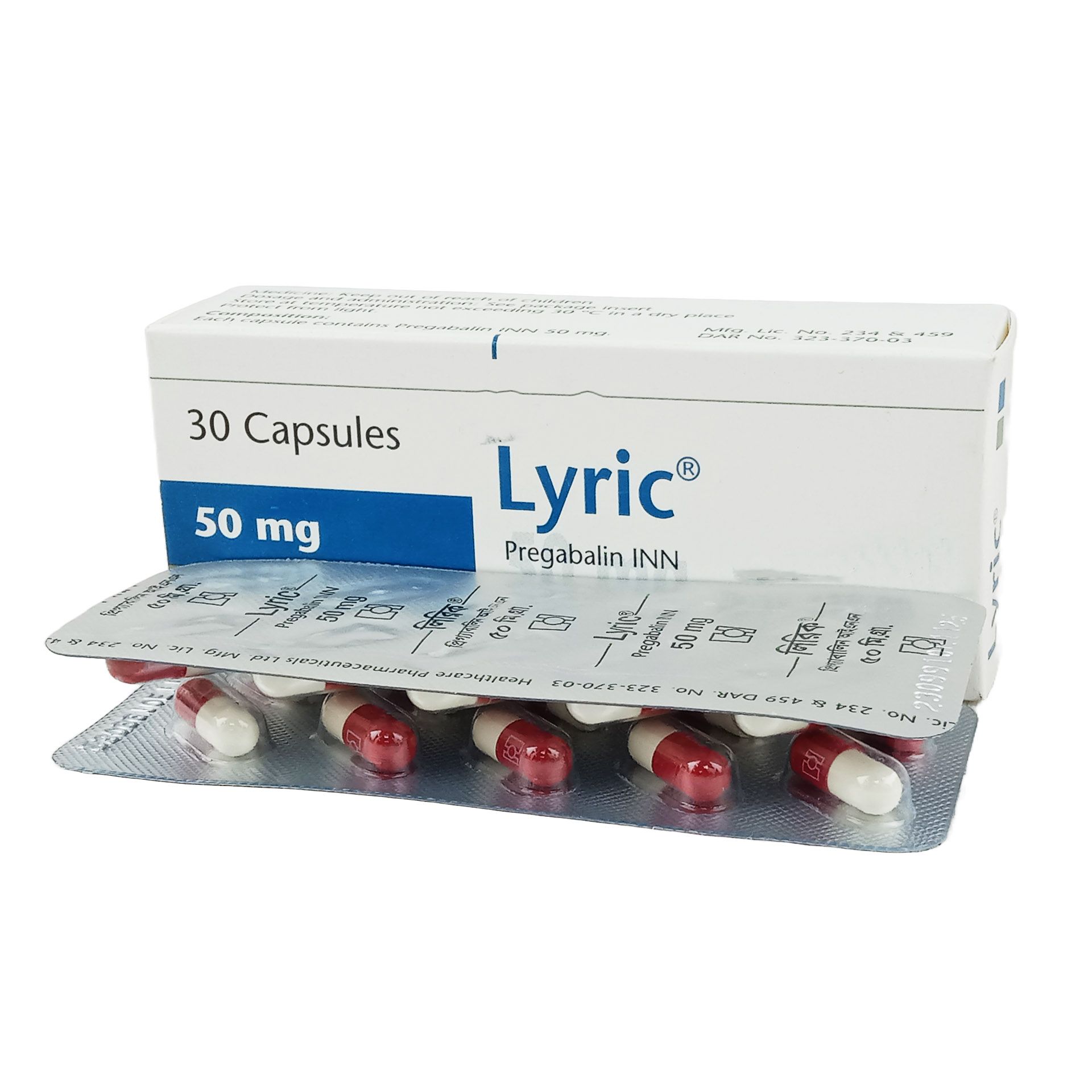 Lyric 50mg Capsule