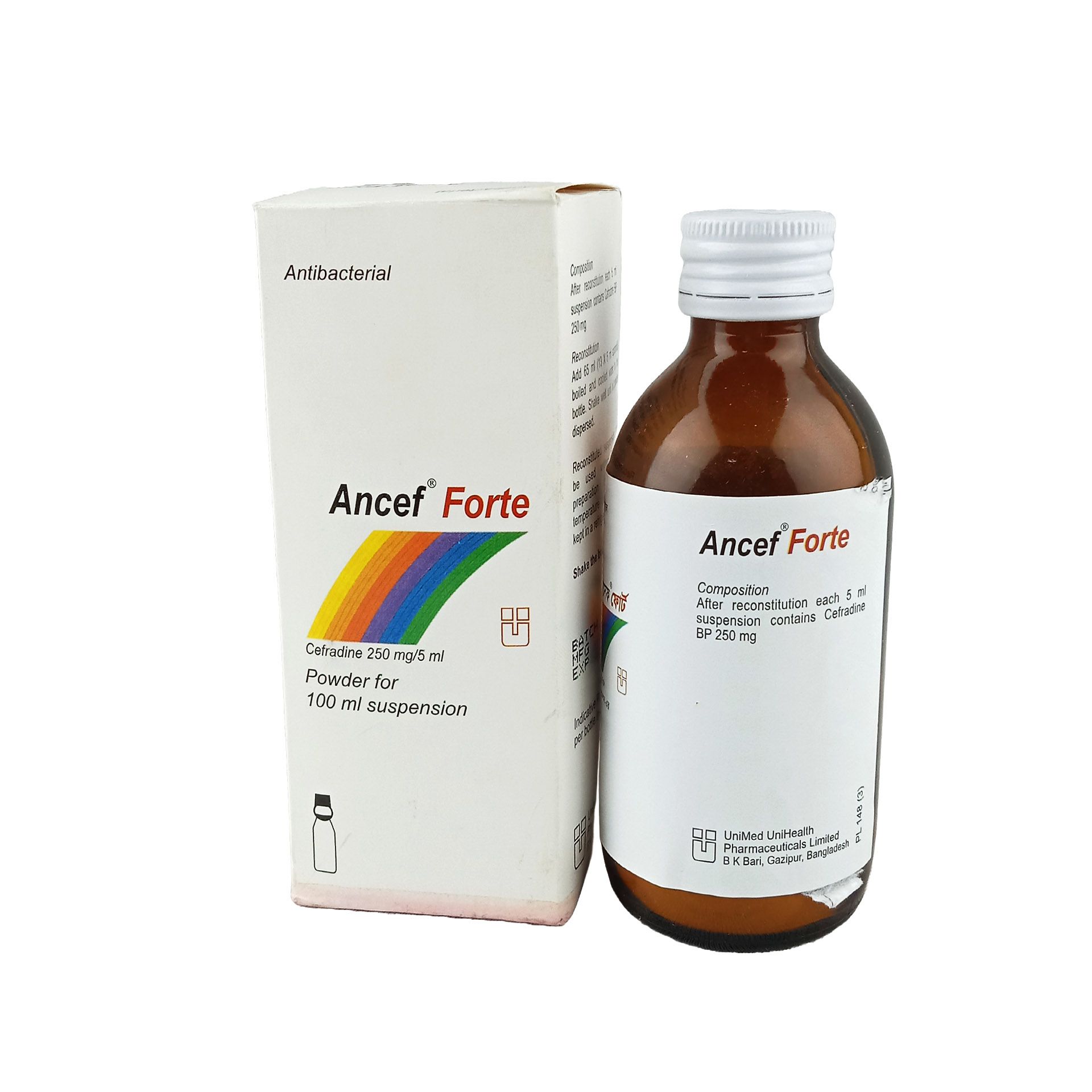 Ancef Forte 250mg/5ml Powder for Suspension