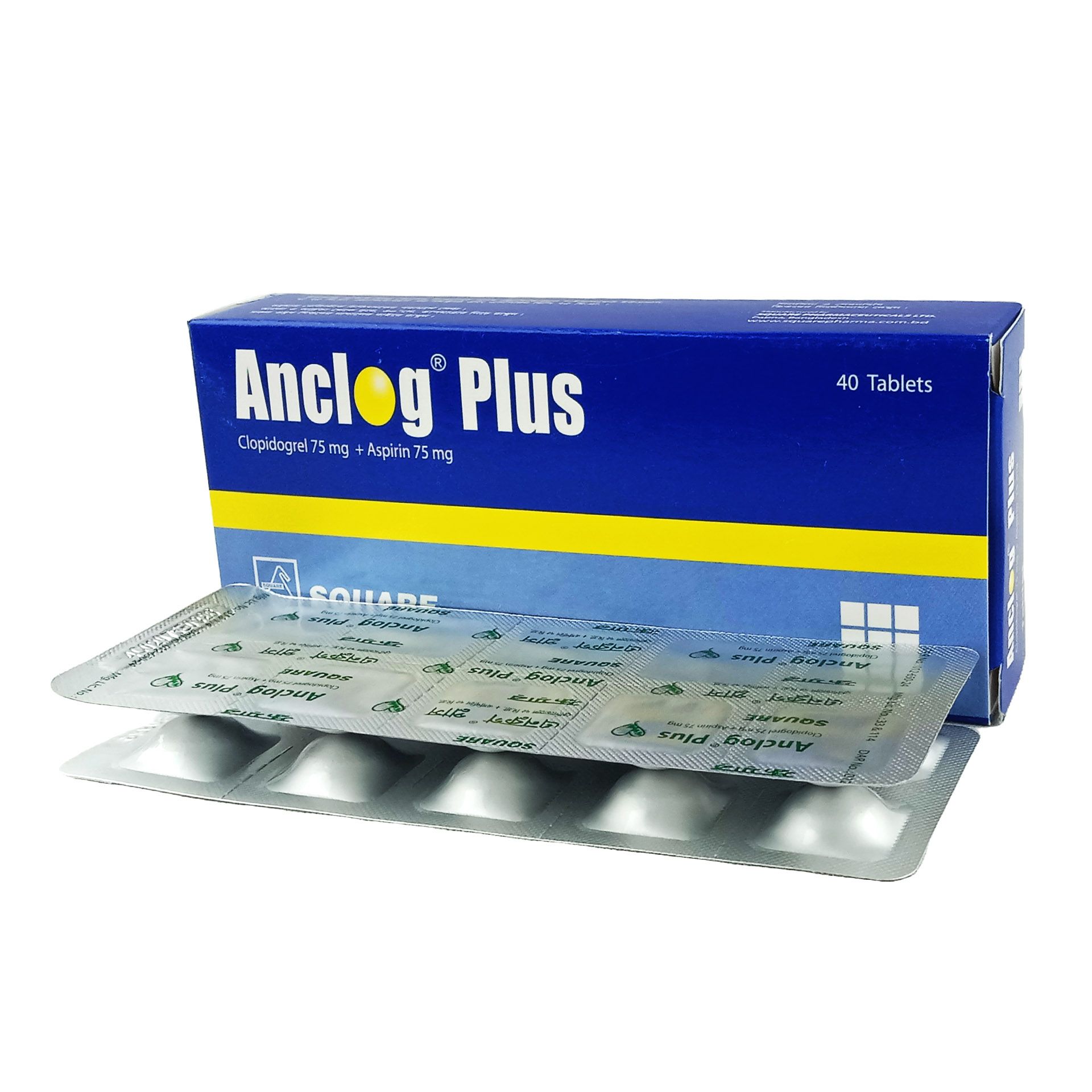 Anclog Plus 75mg+75mg Tablet