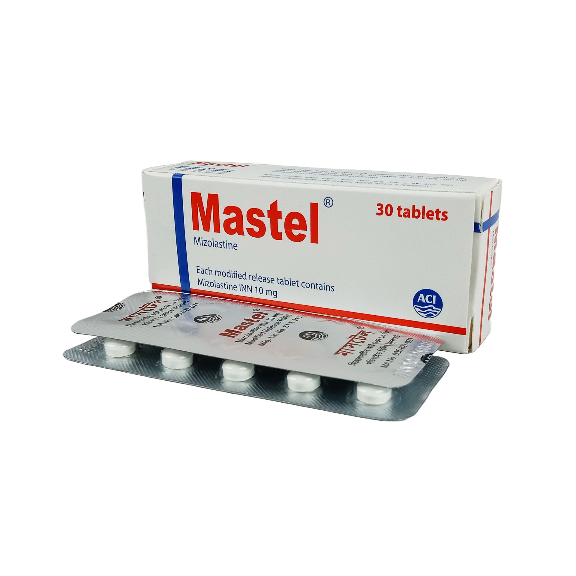 Mastel 10mg Tablet