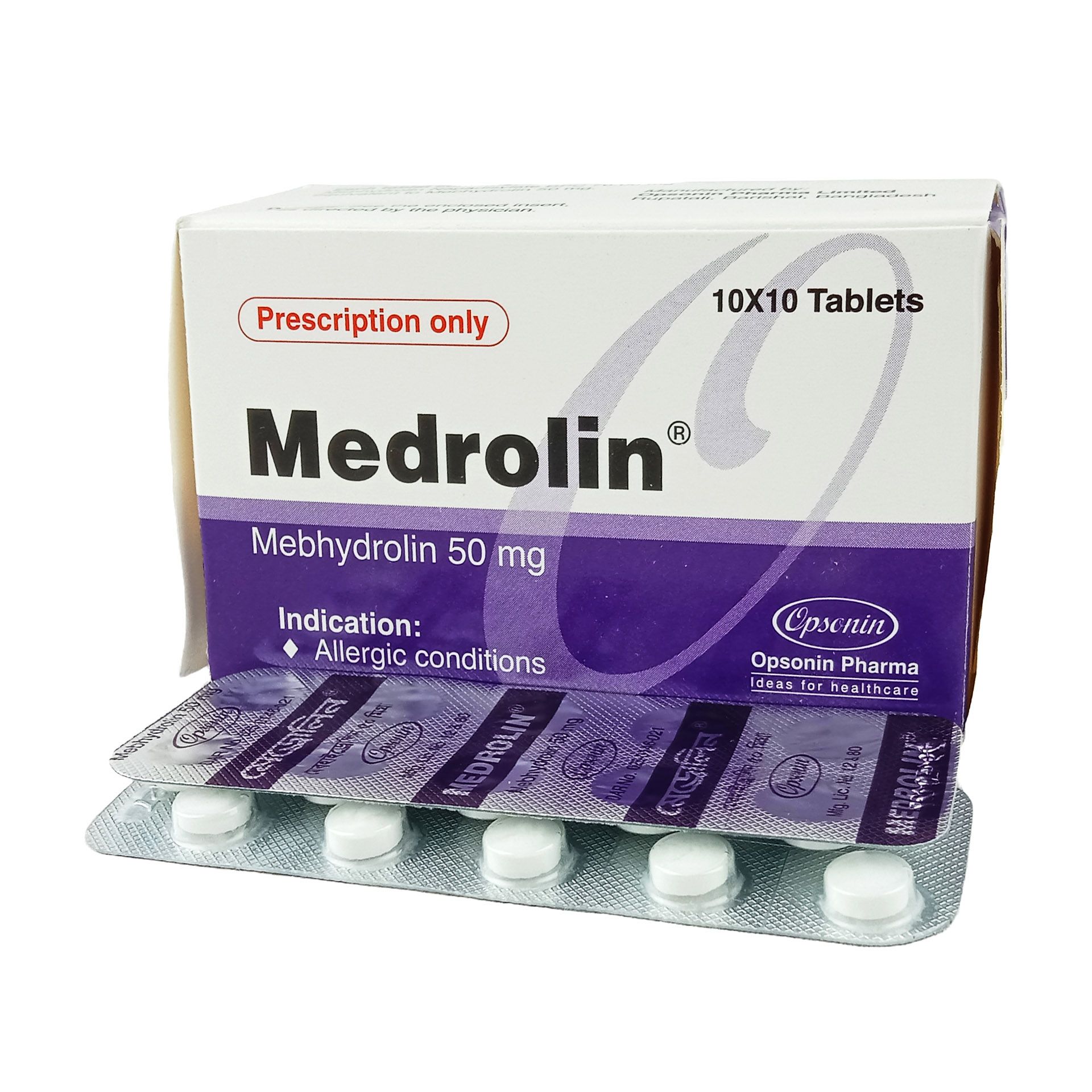 Medrolin 50mg Tablet