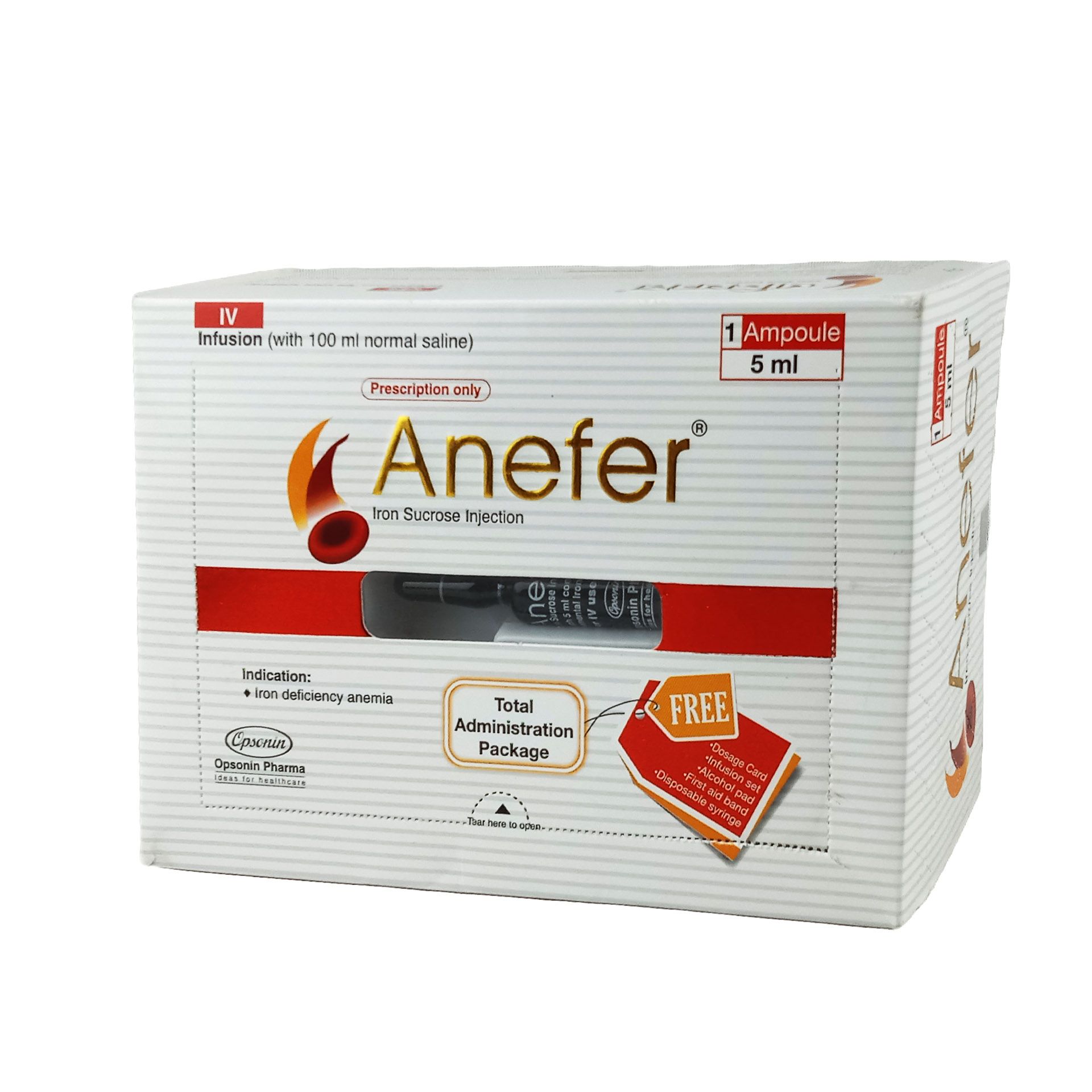 Anefer 100mg/5ml Injection
