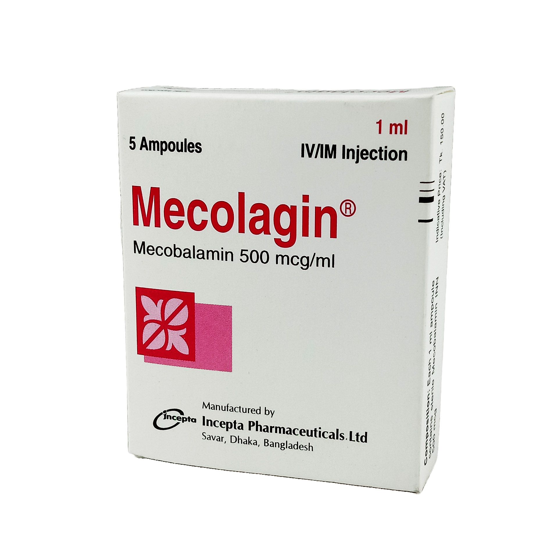 Mecolagin 0.5mg/ml Injection
