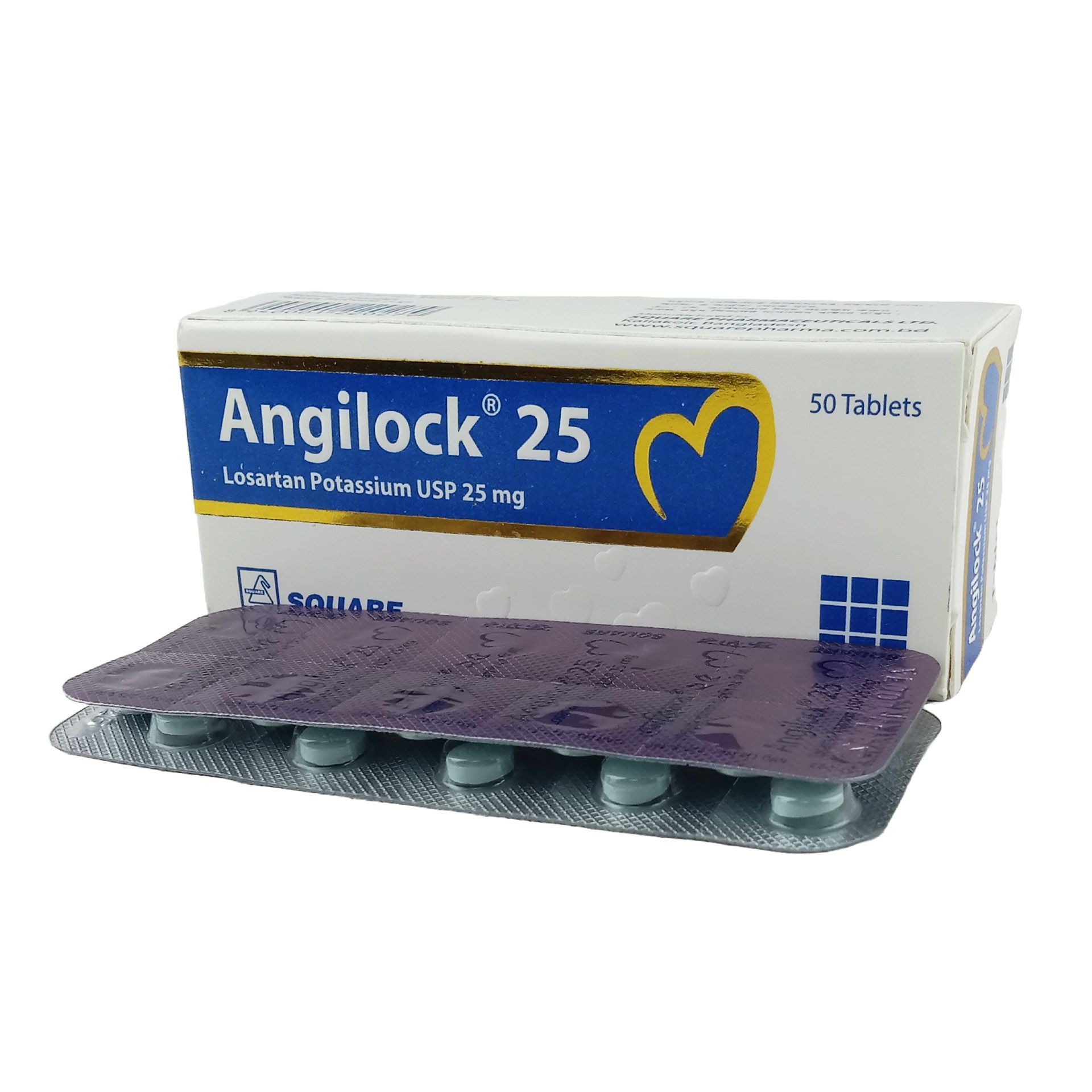 Angilock 25mg Tablet