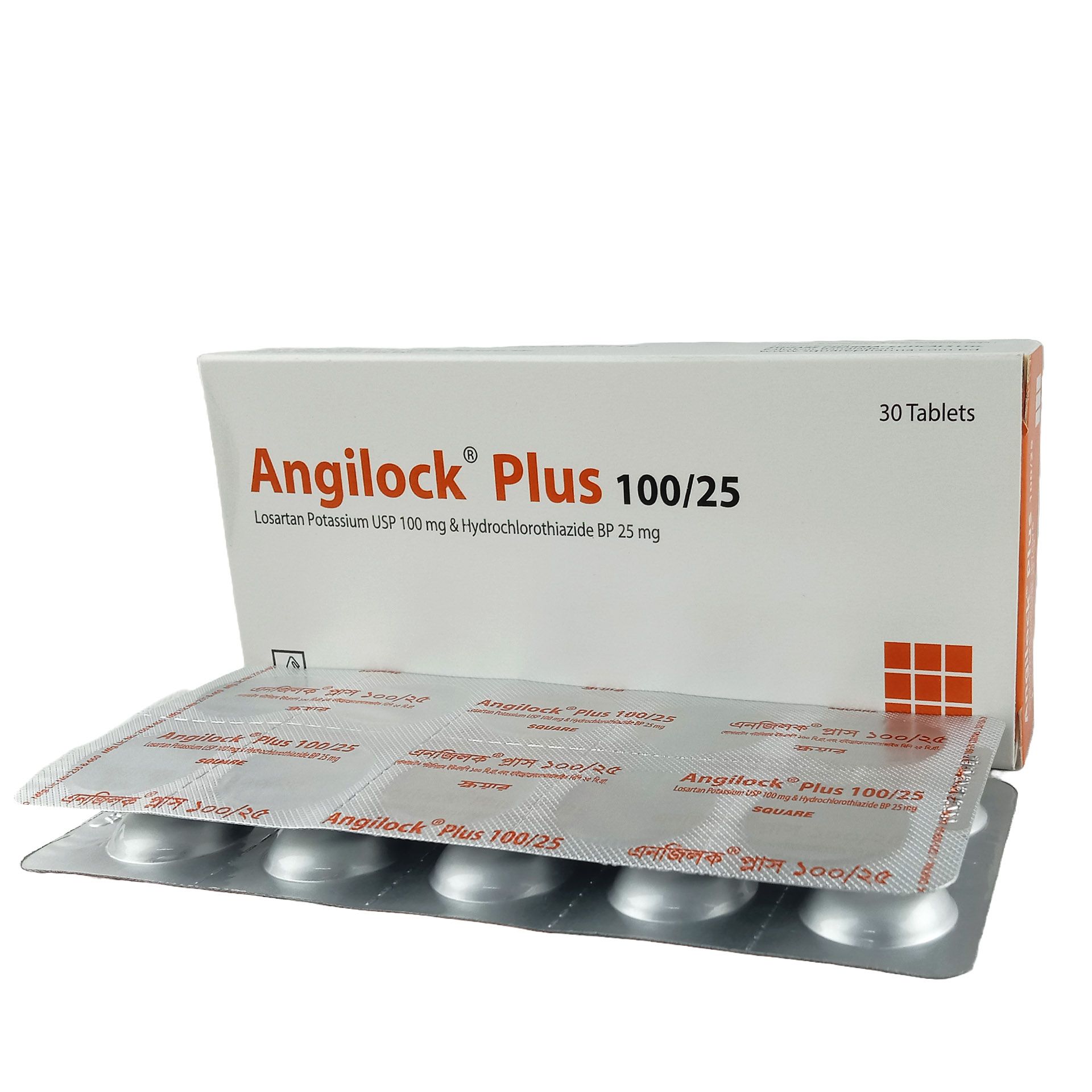 Angilock Plus 100/25mg+100mg Tablet