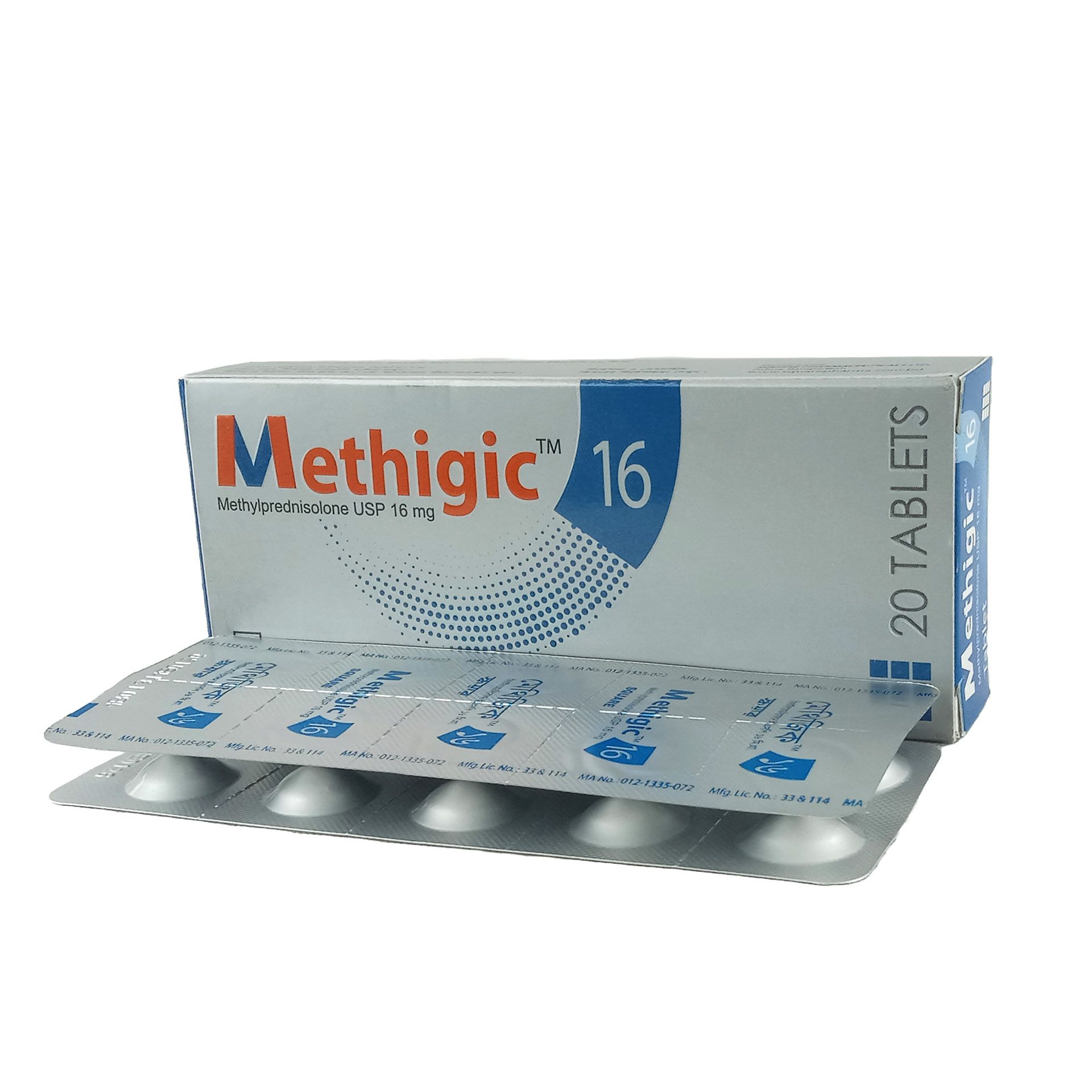 Methigic 16mg Tablet