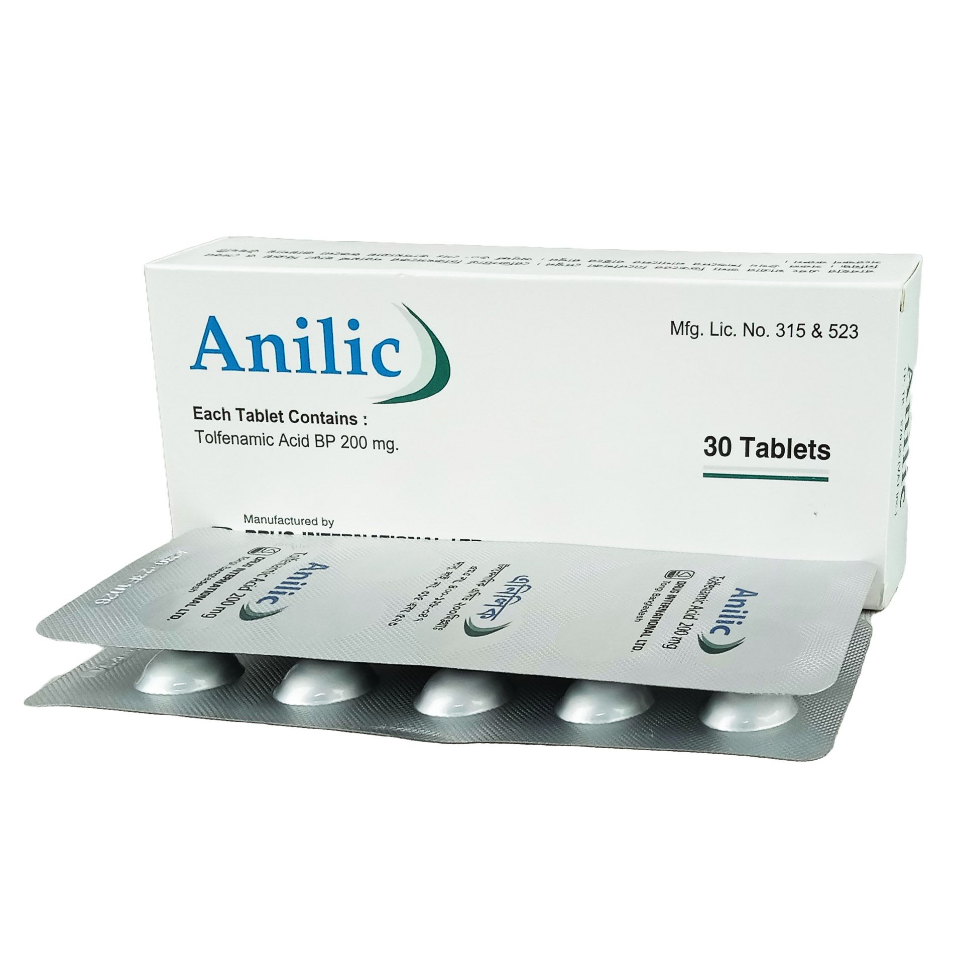 Anilic 200mg Tablet