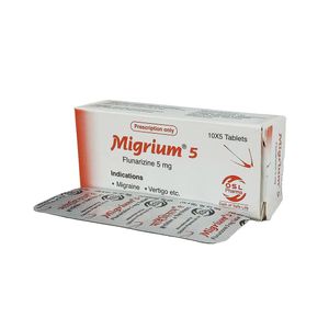 Migrium 5mg Tablet