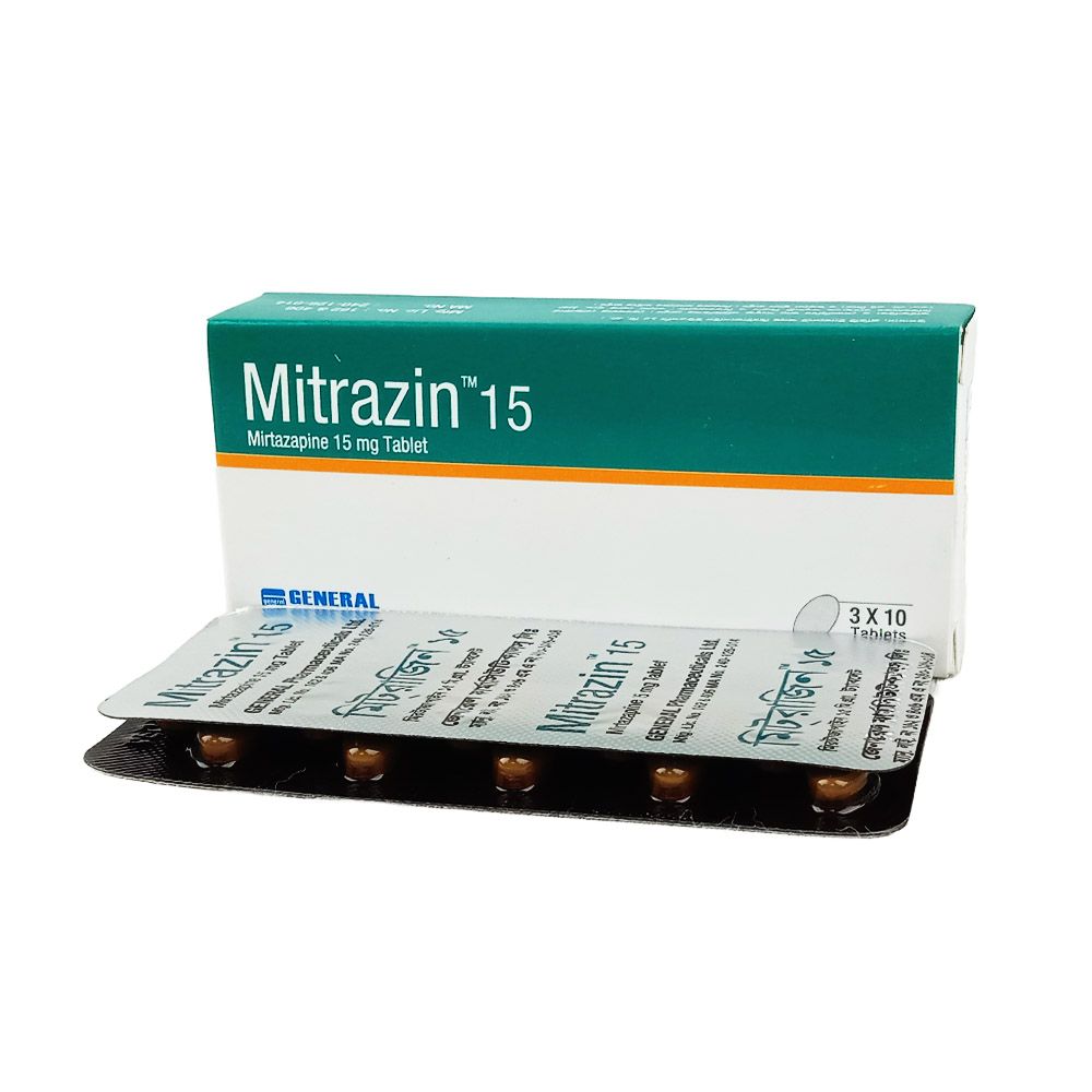 Mitrazin 15mg Tablet