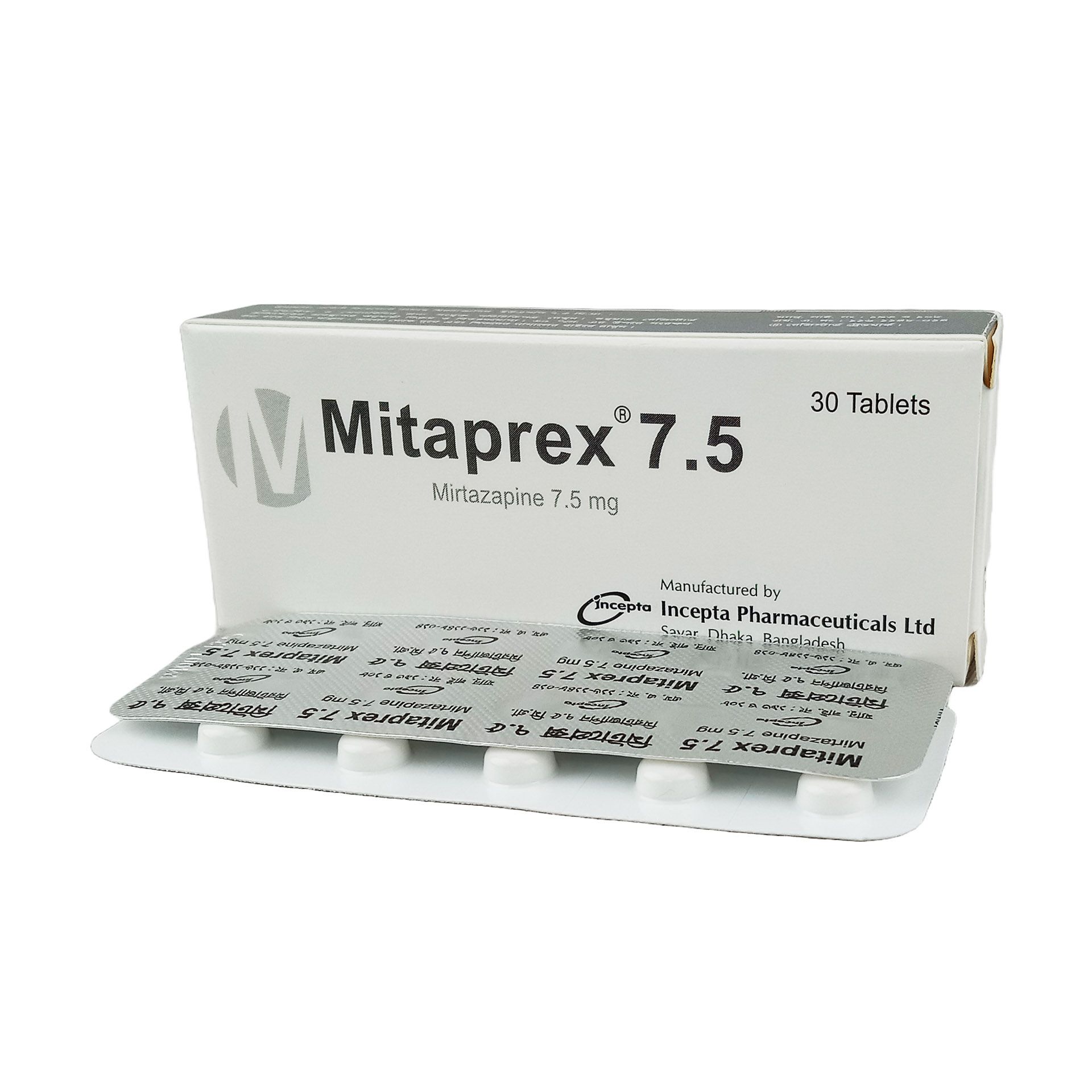 Mitaprex 7.5 7.5mg Tablet