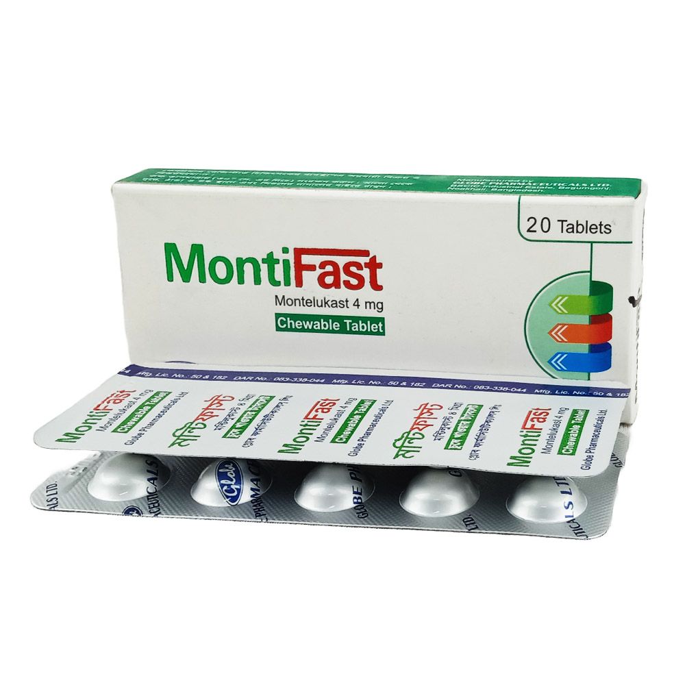 Montifast 4mg Tablet