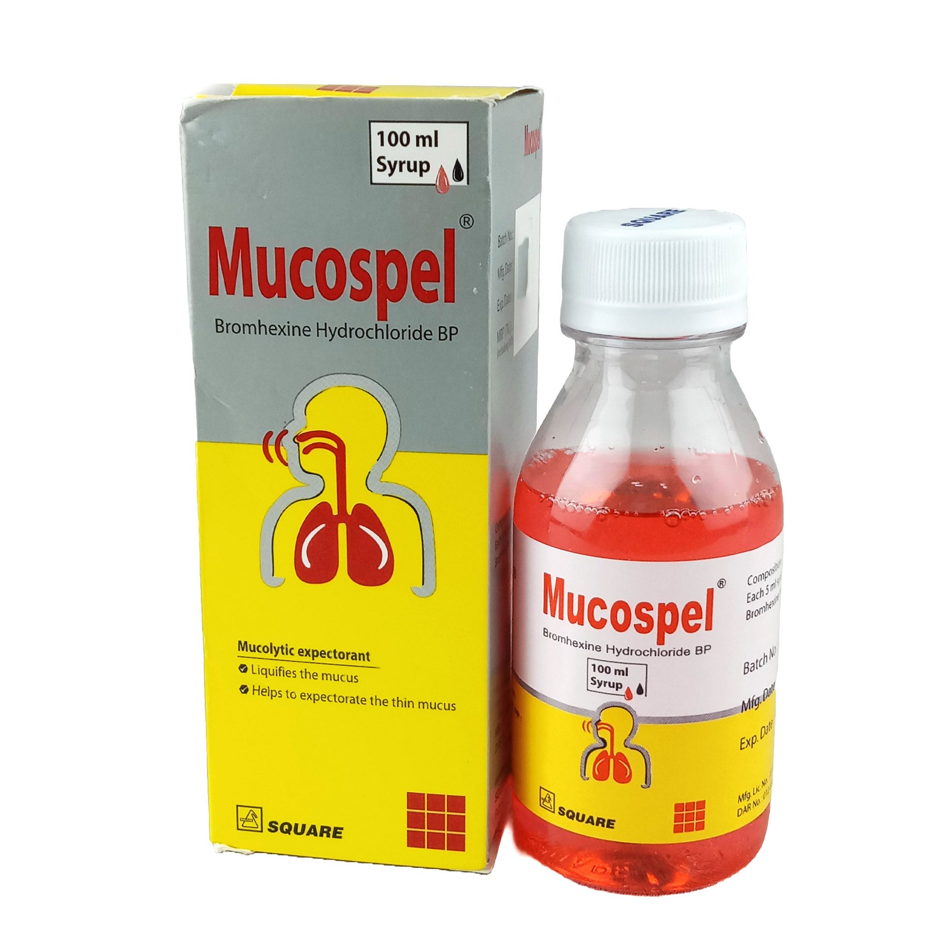 Mucospel 4mg/5ml Syrup