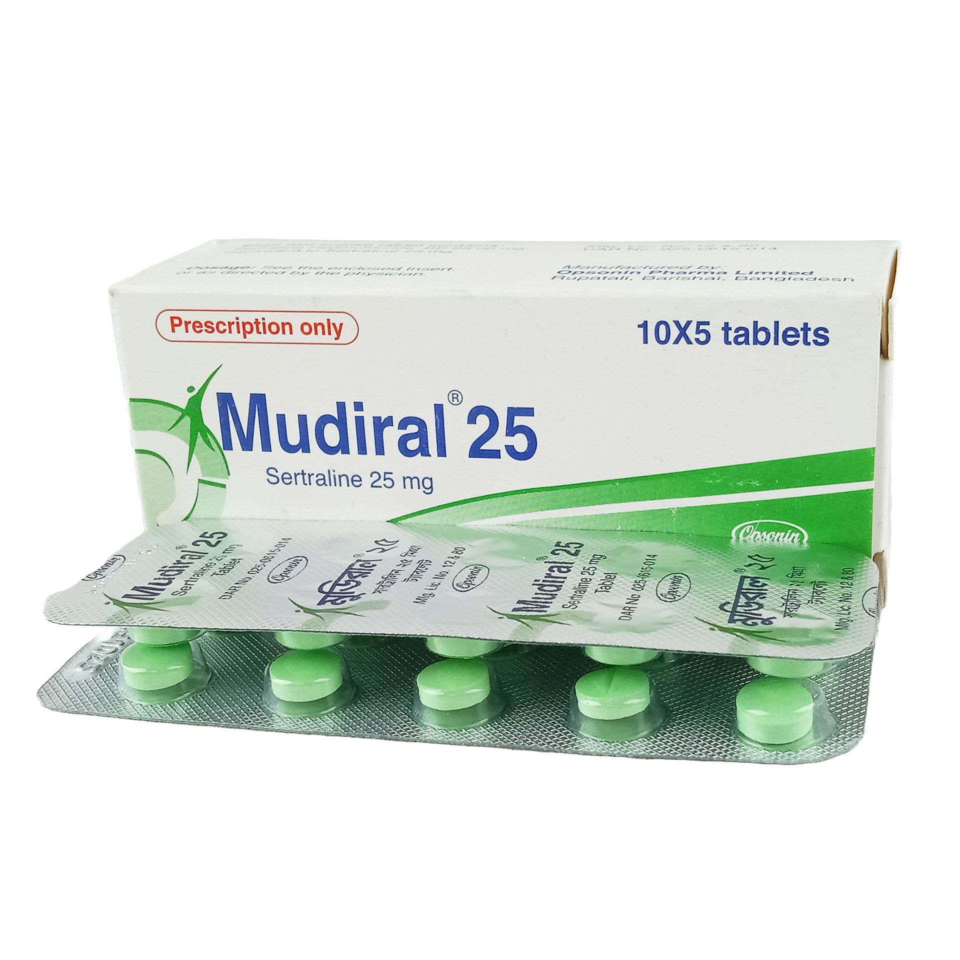 Mudiral 25mg Tablet