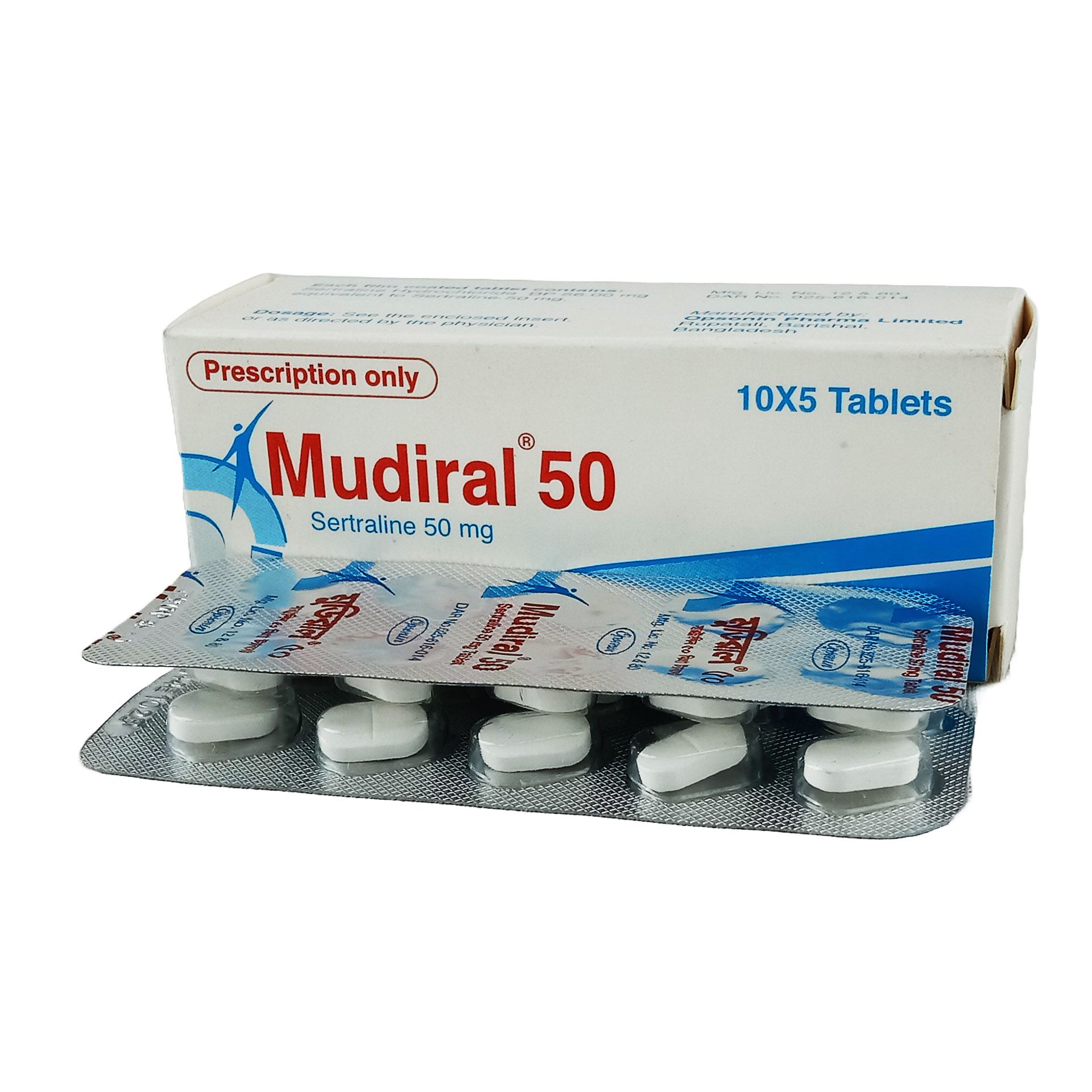 Mudiral 50mg Tablet