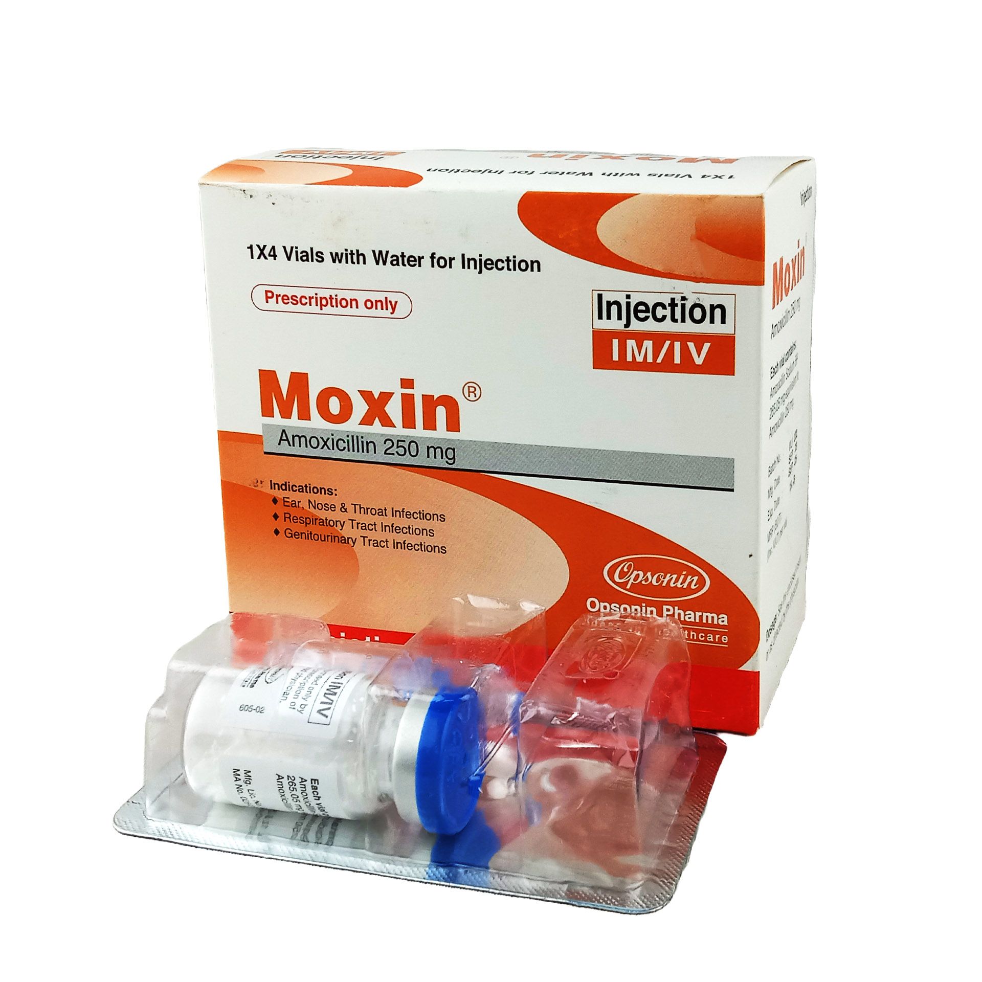 Moxin 250mg/vial Injection