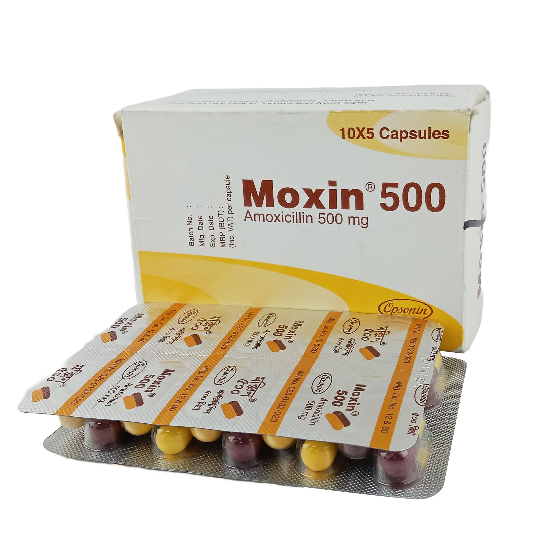 Moxin 500mg Capsule