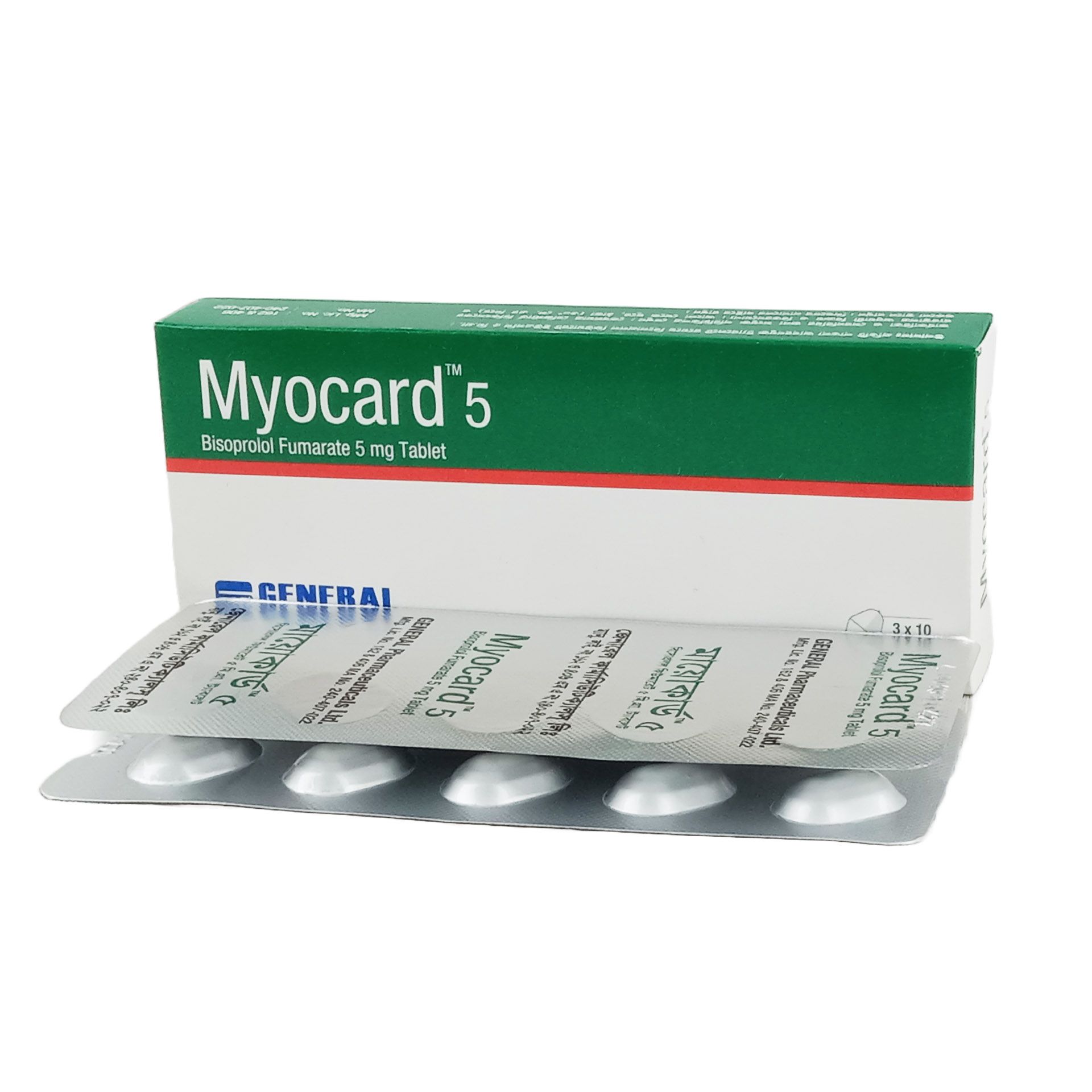 Myocard 5mg Tablet