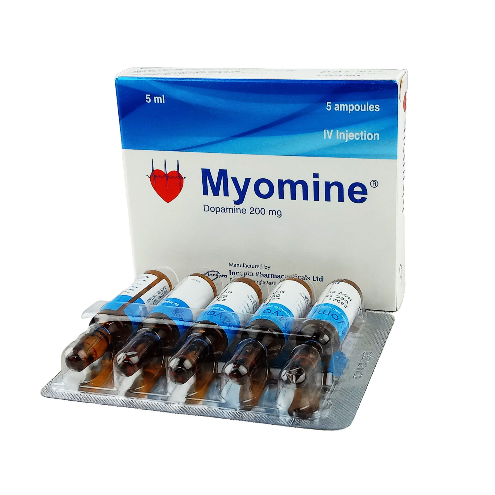 Myomine 200mg/5ml Injection