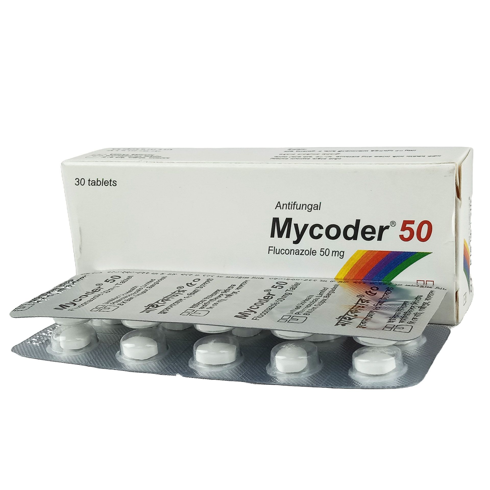 Mycoder 50mg Tablet
