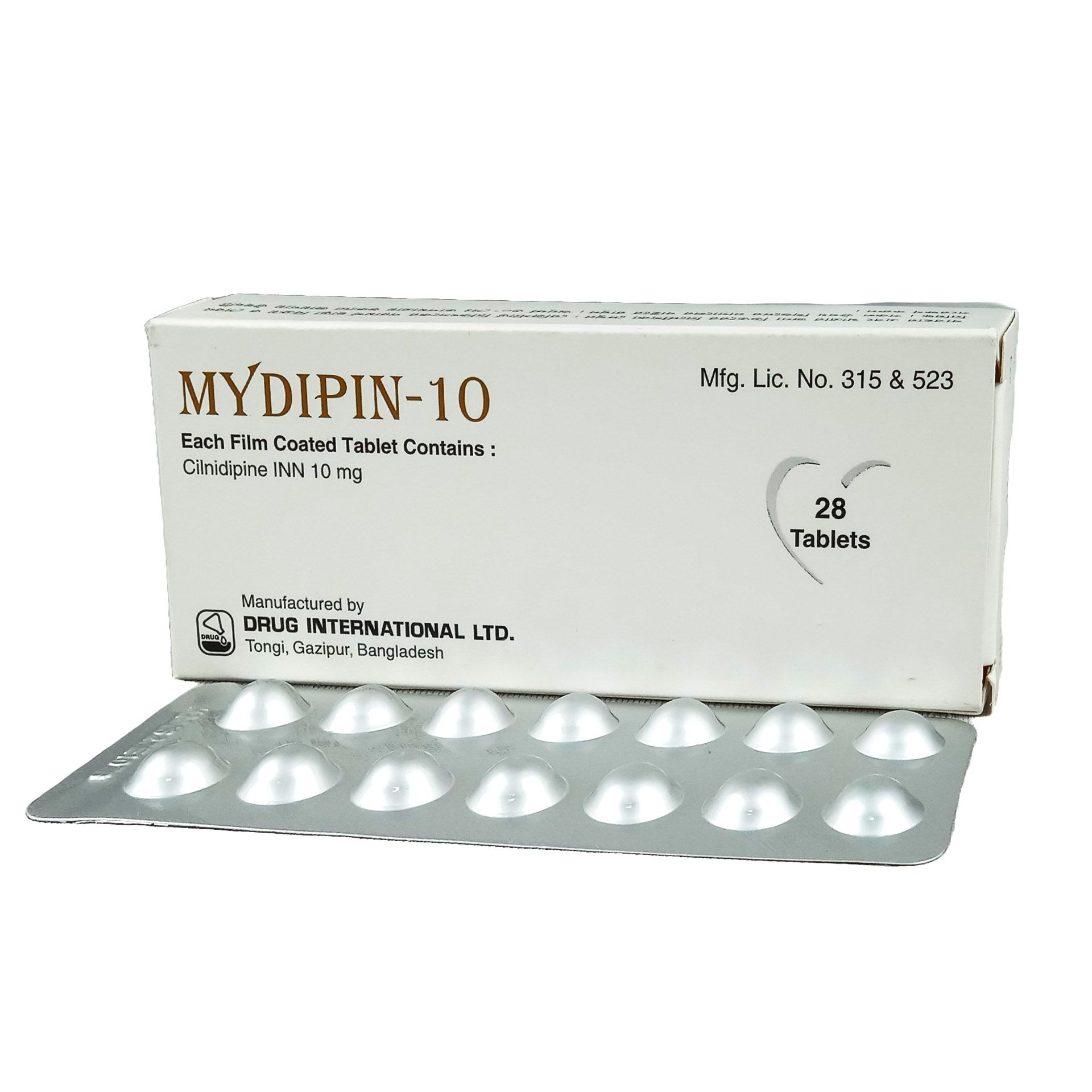 Mydipin 10mg Tablet