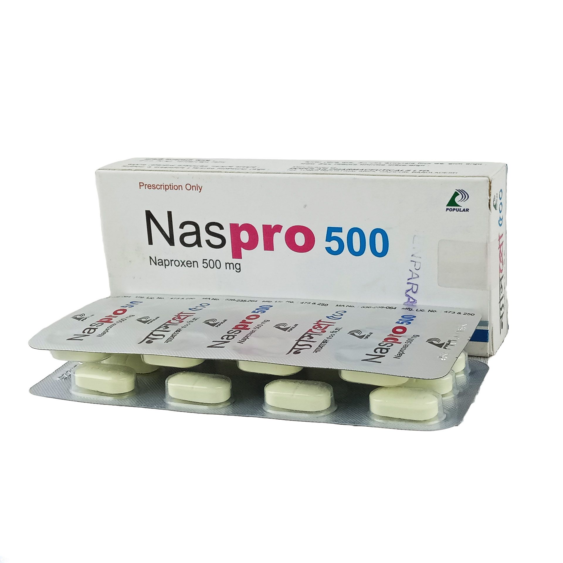 Naspro 500mg Tablet