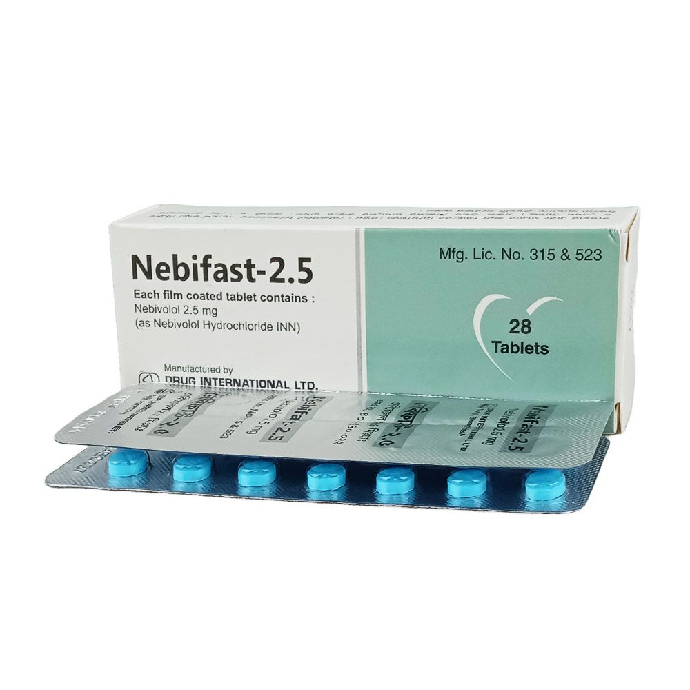 Nebifast 2.5 2.5mg Tablet