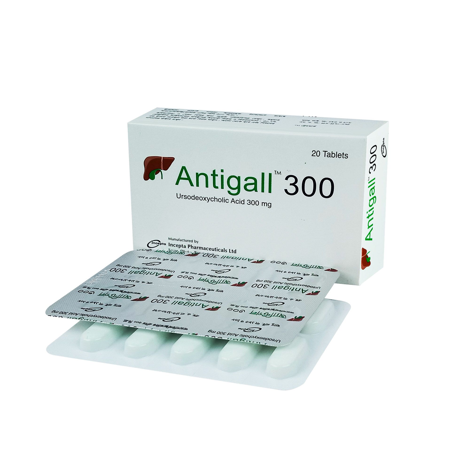 Antigall 300mg Tablet