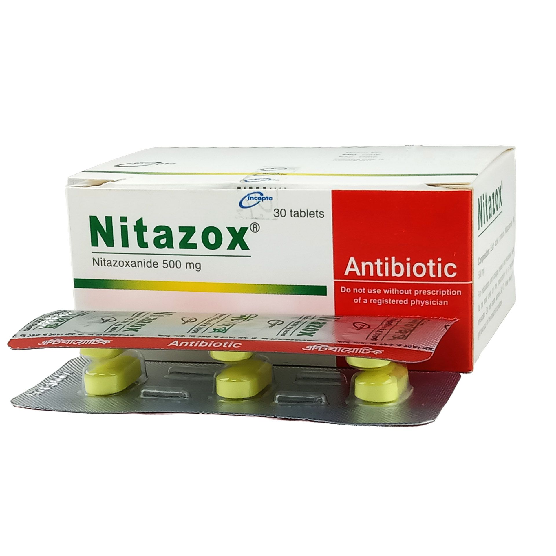 Nitazox 500mg Tablet