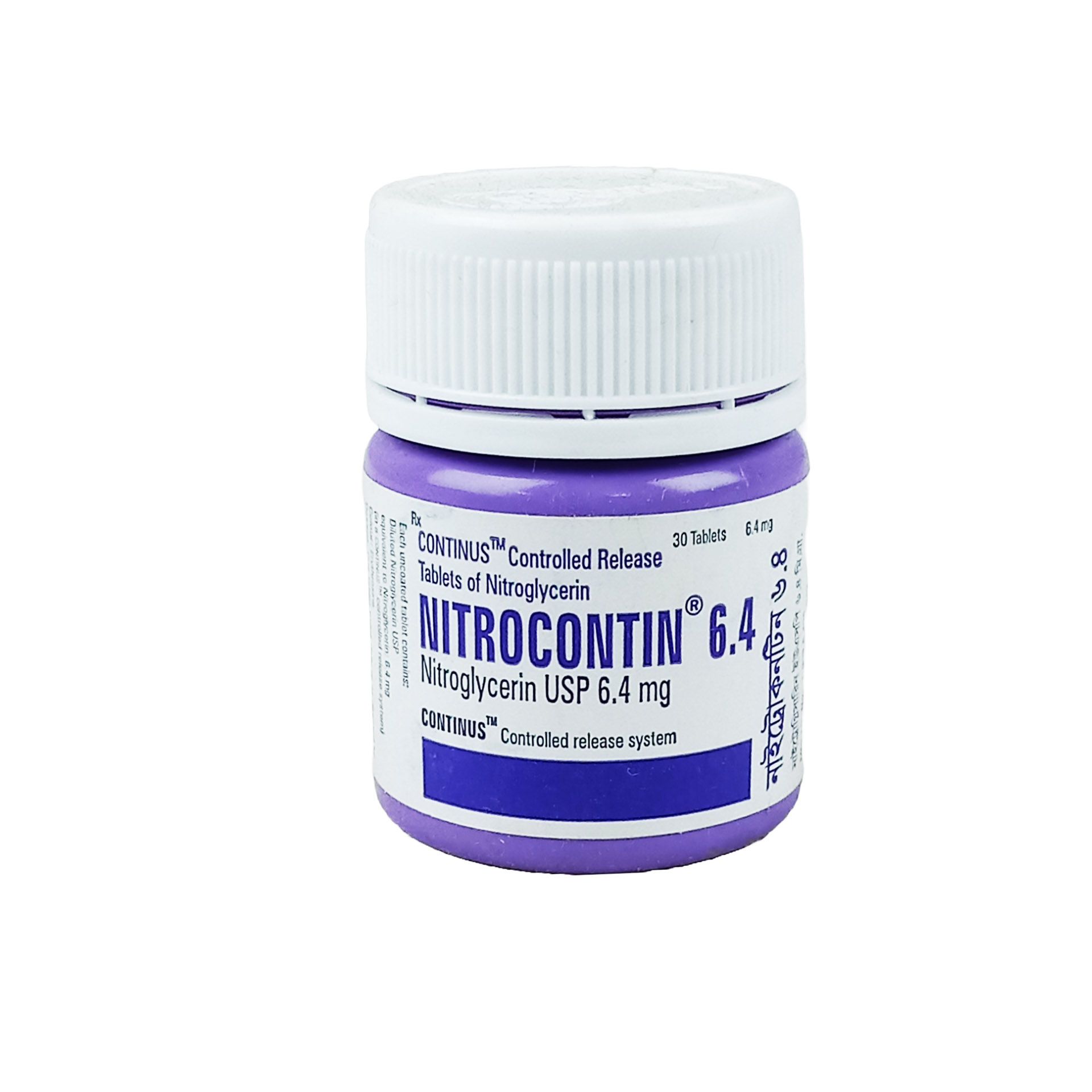 Nitrocontin 6.4 6.4mg Tablet