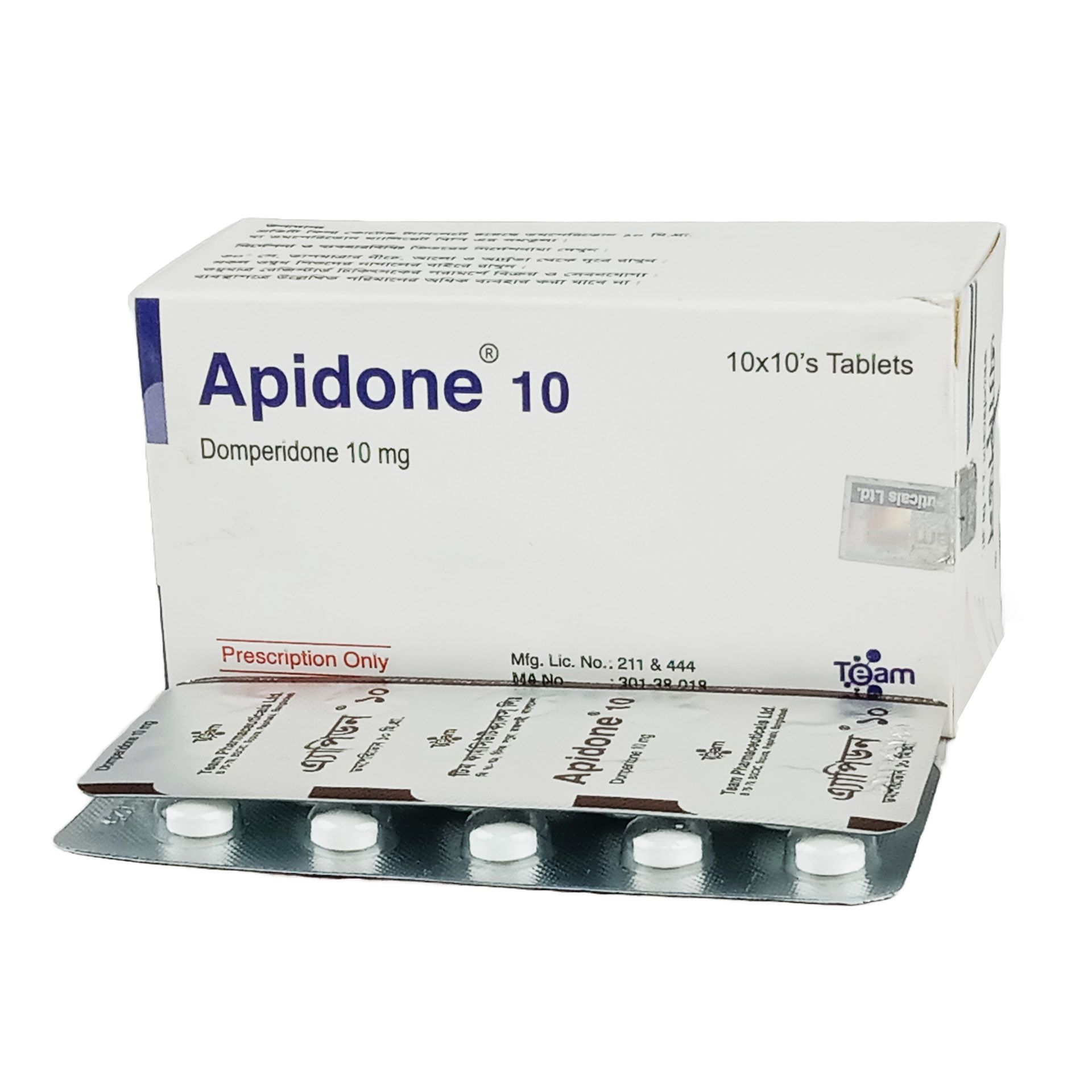 Apidone 10mg Tablet